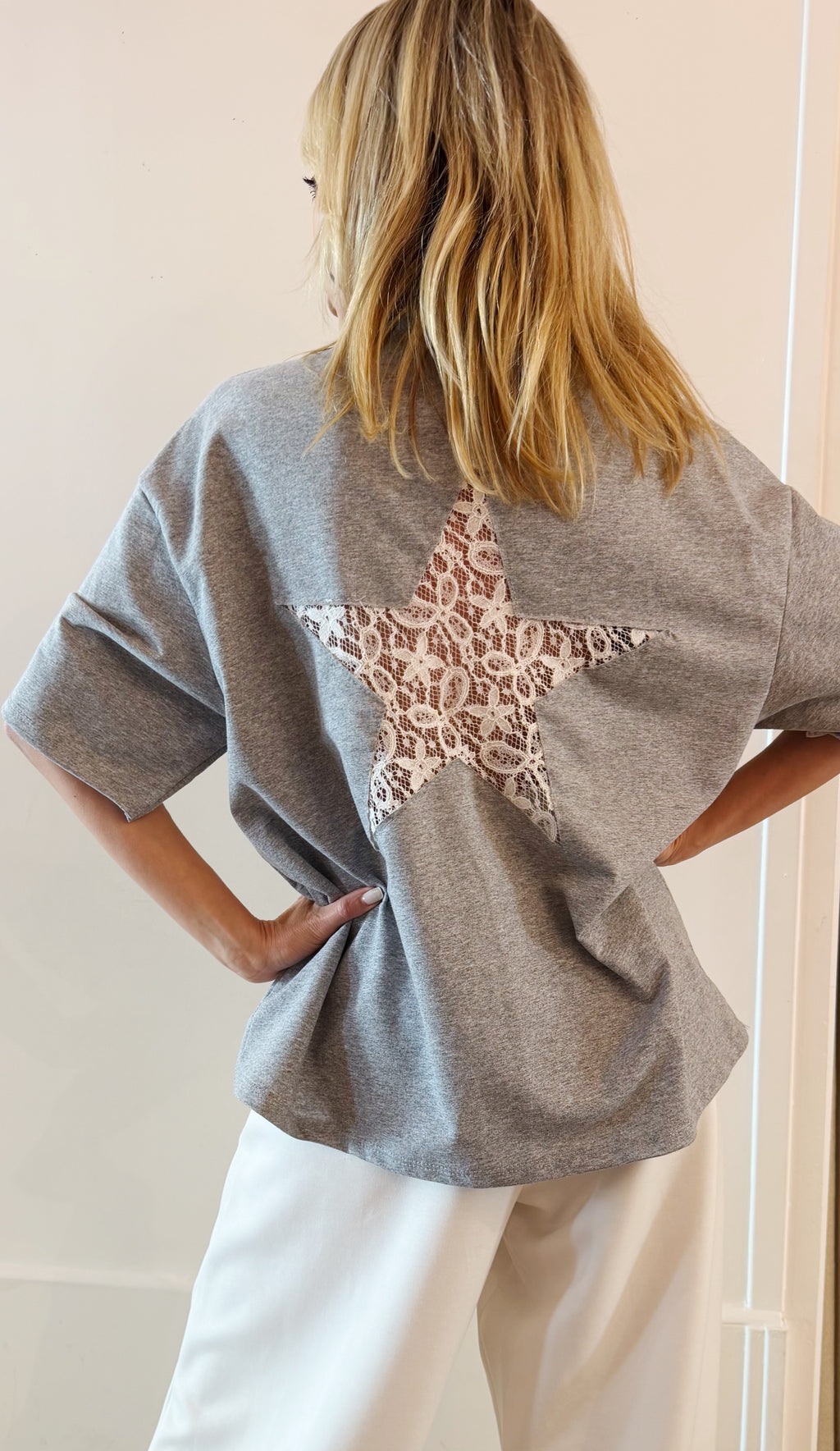 TEE SHIRT Star gris