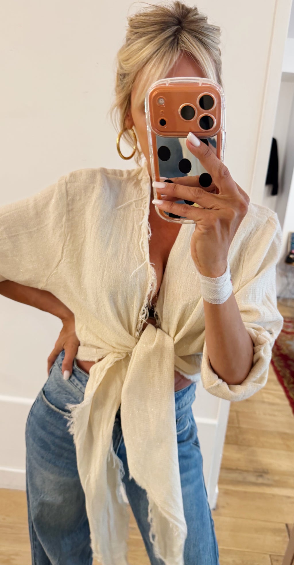 CHEMISE Peggy cream