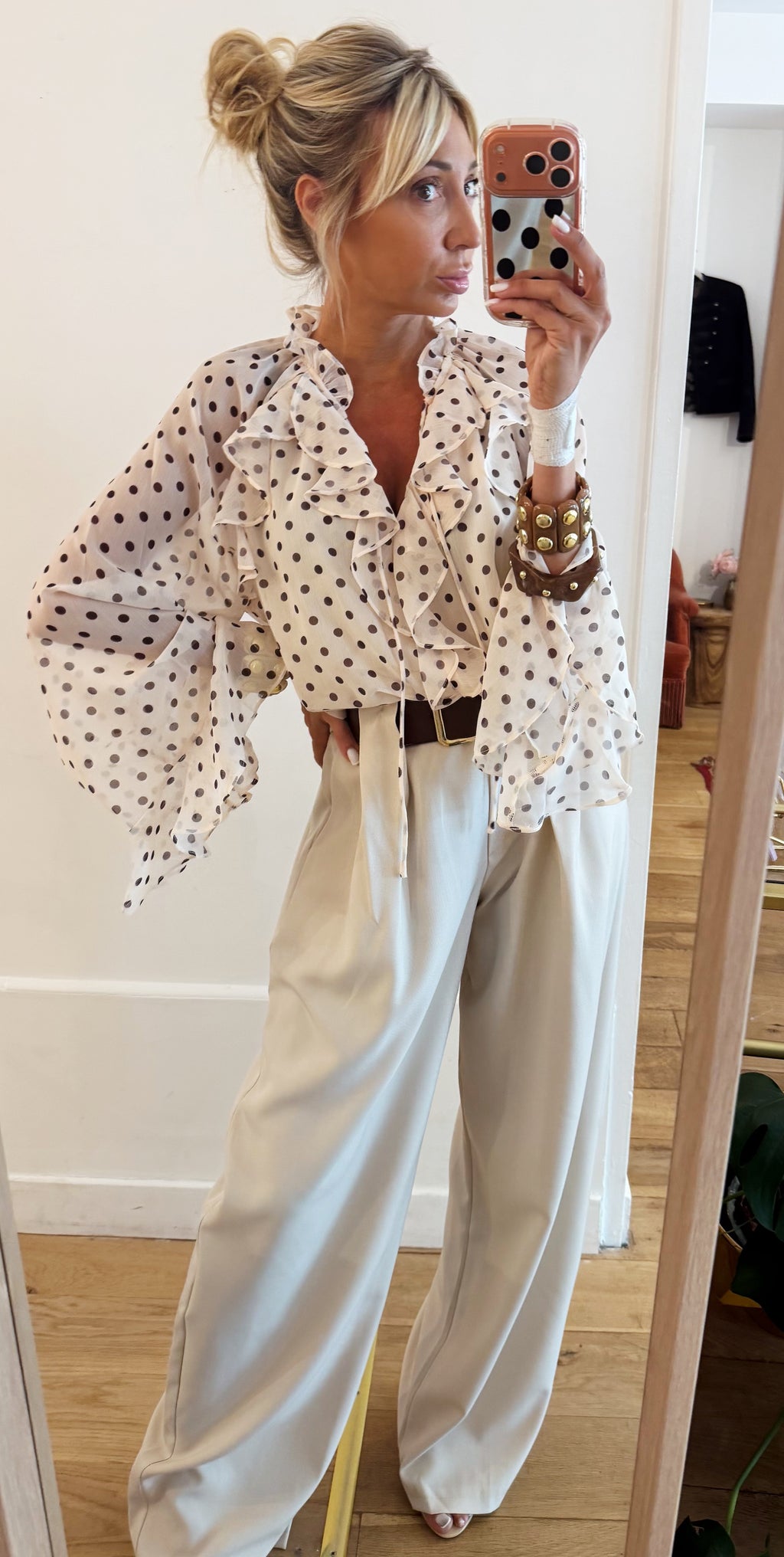 PANTALON Maty creme