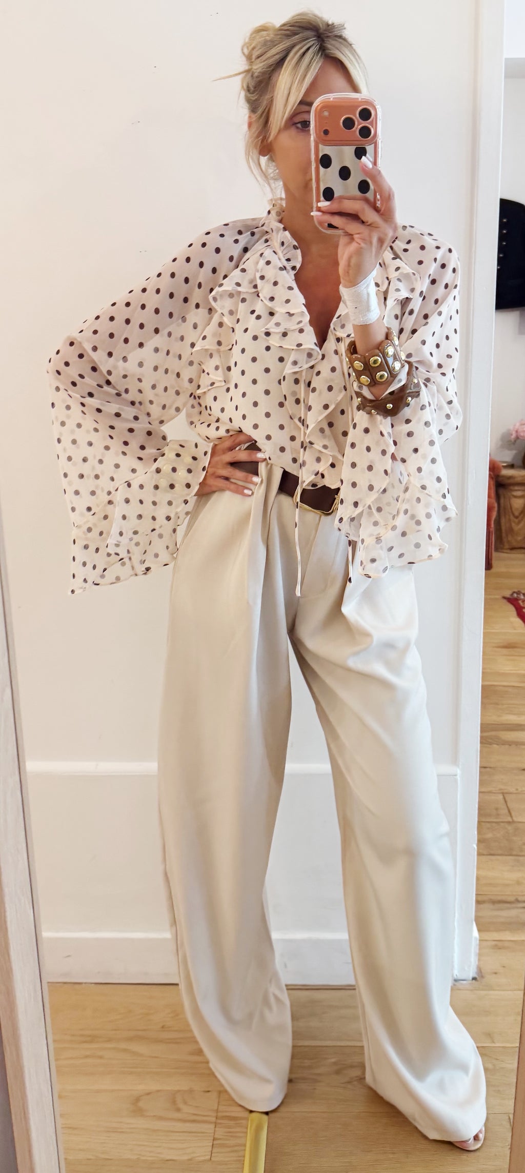 PANTALON Maty creme