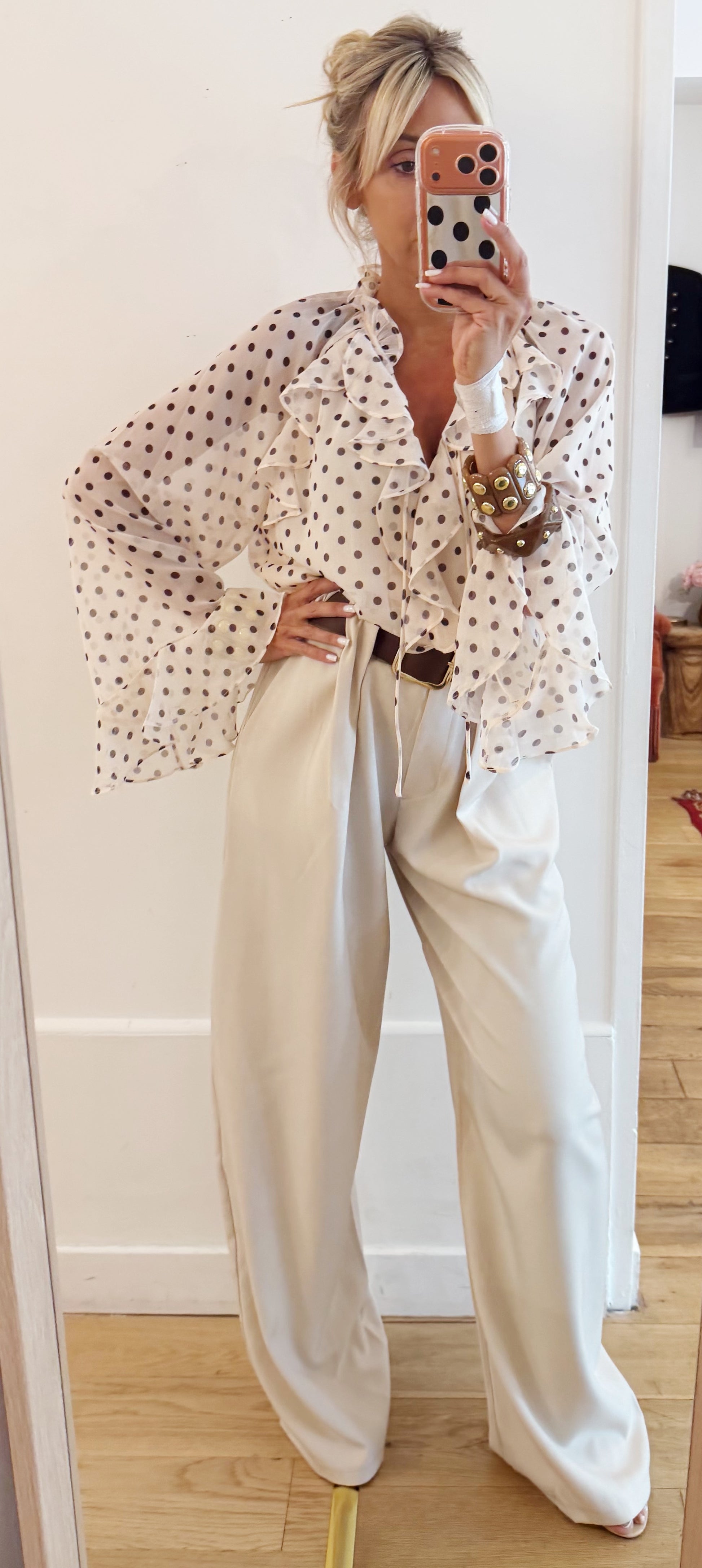 PANTALON Maty creme