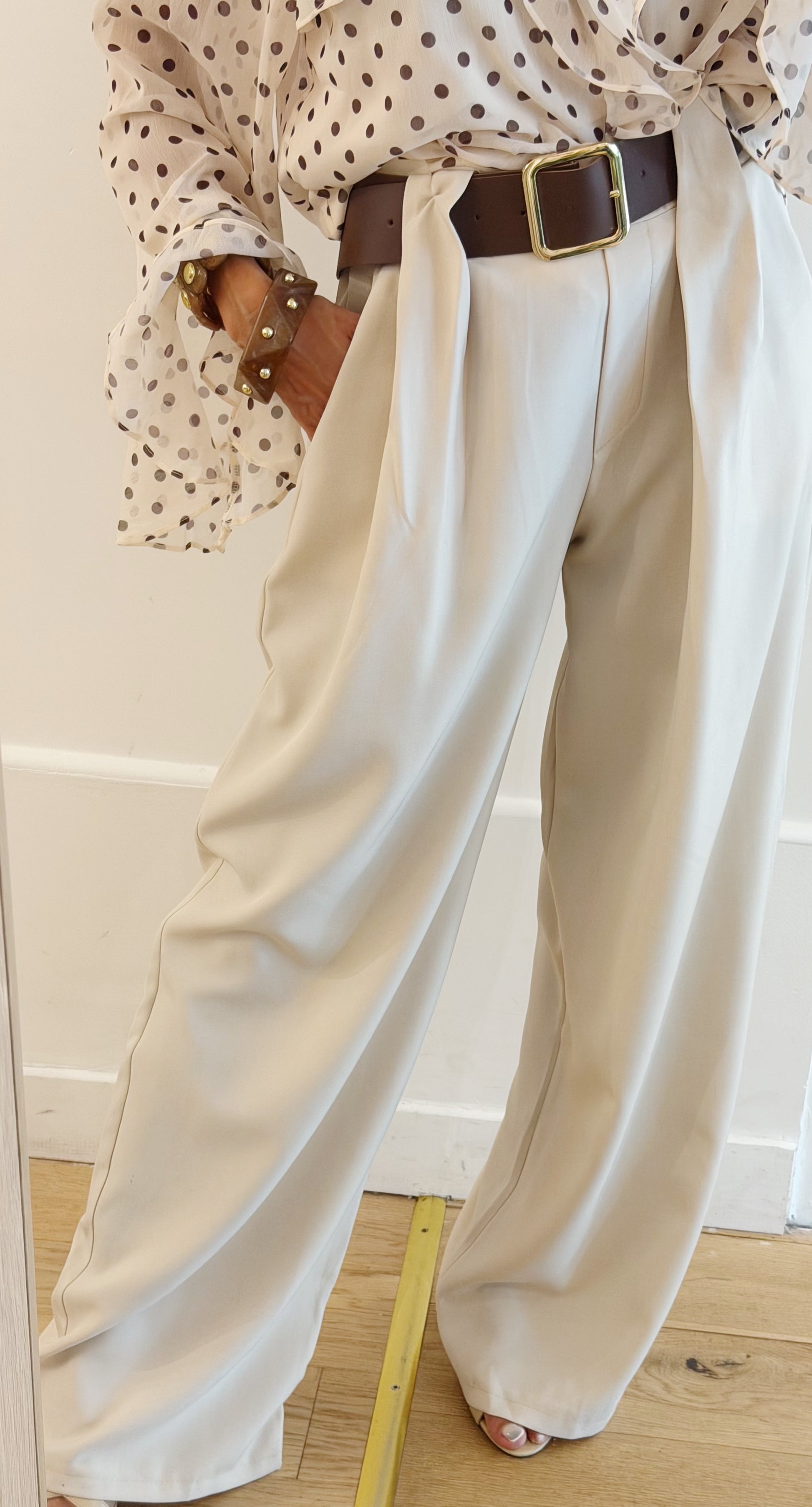 PANTALON Maty creme
