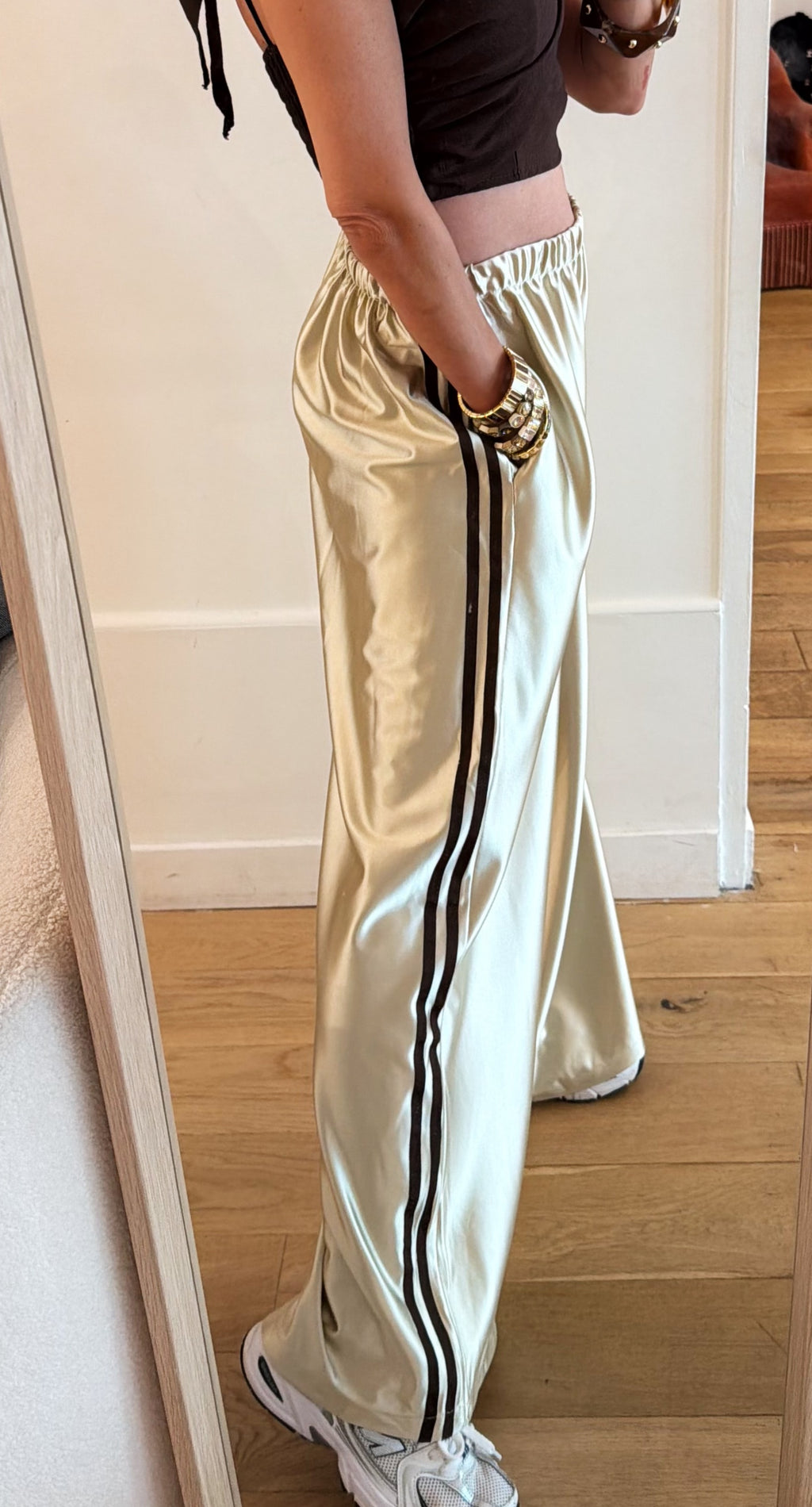 PANTALON Champagne ivoire
