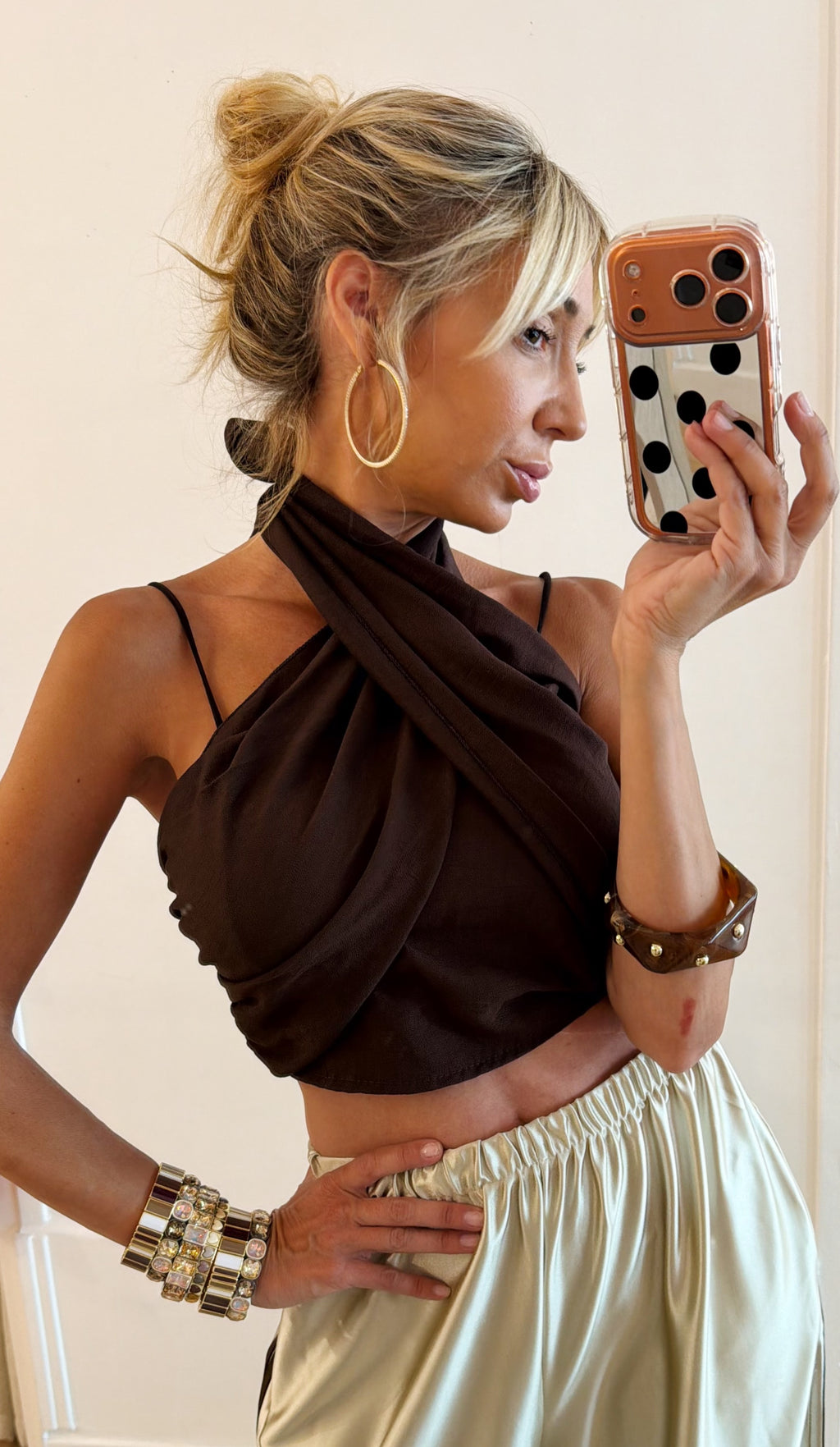 TOP Barcelone brown