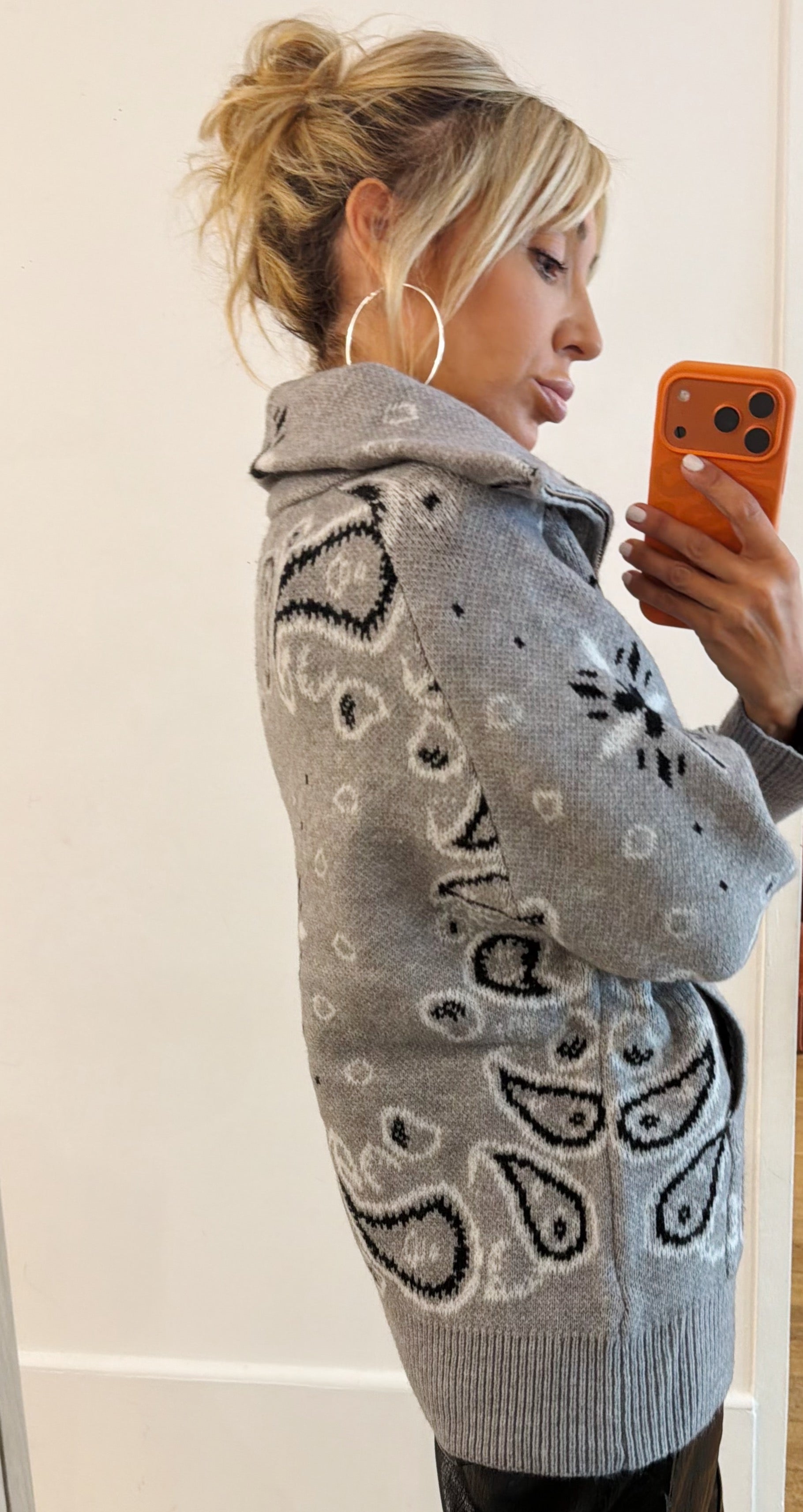 GILET Bandana gris