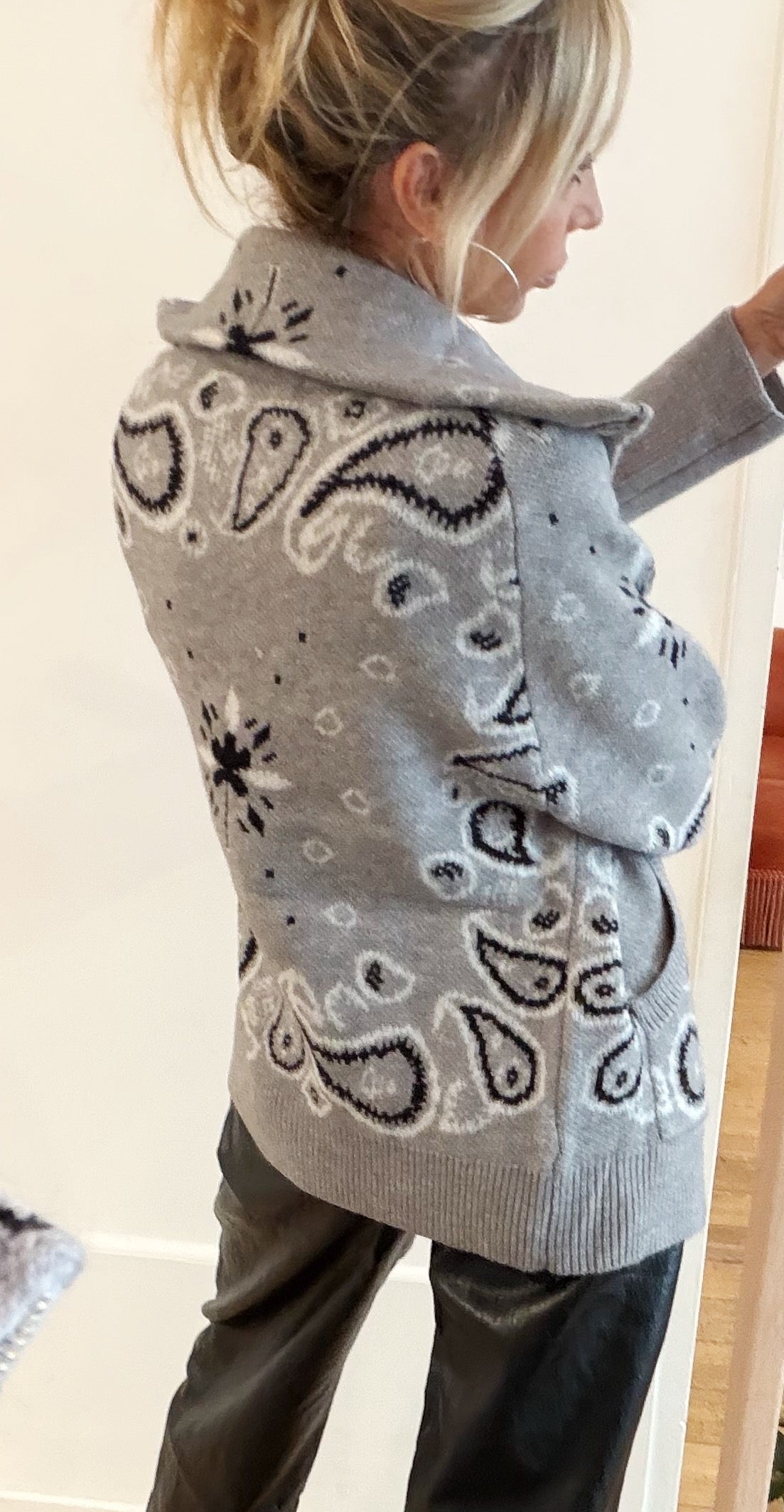 GILET Bandana gris
