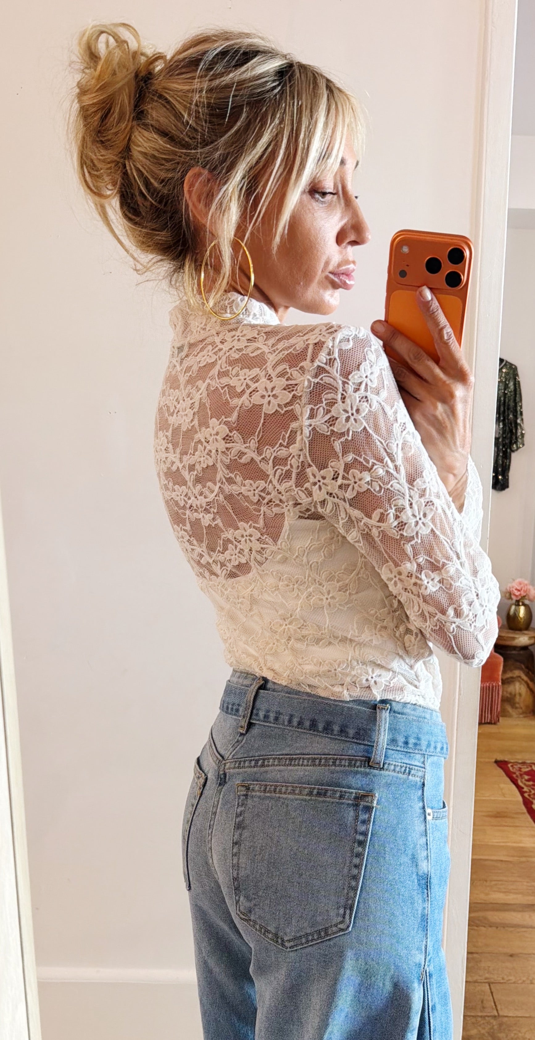 TOP Boudoir blanc