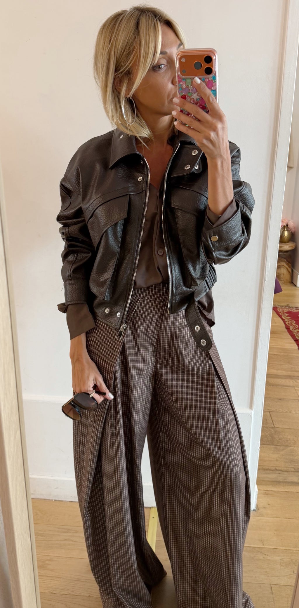 VESTE Diana choco