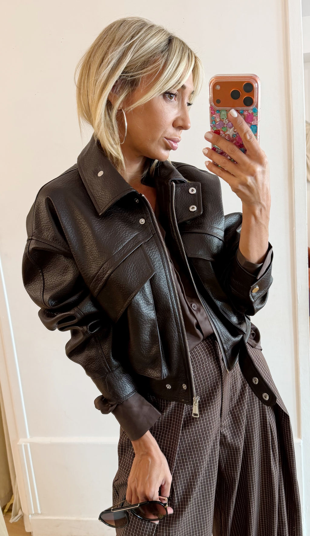 VESTE Diana choco