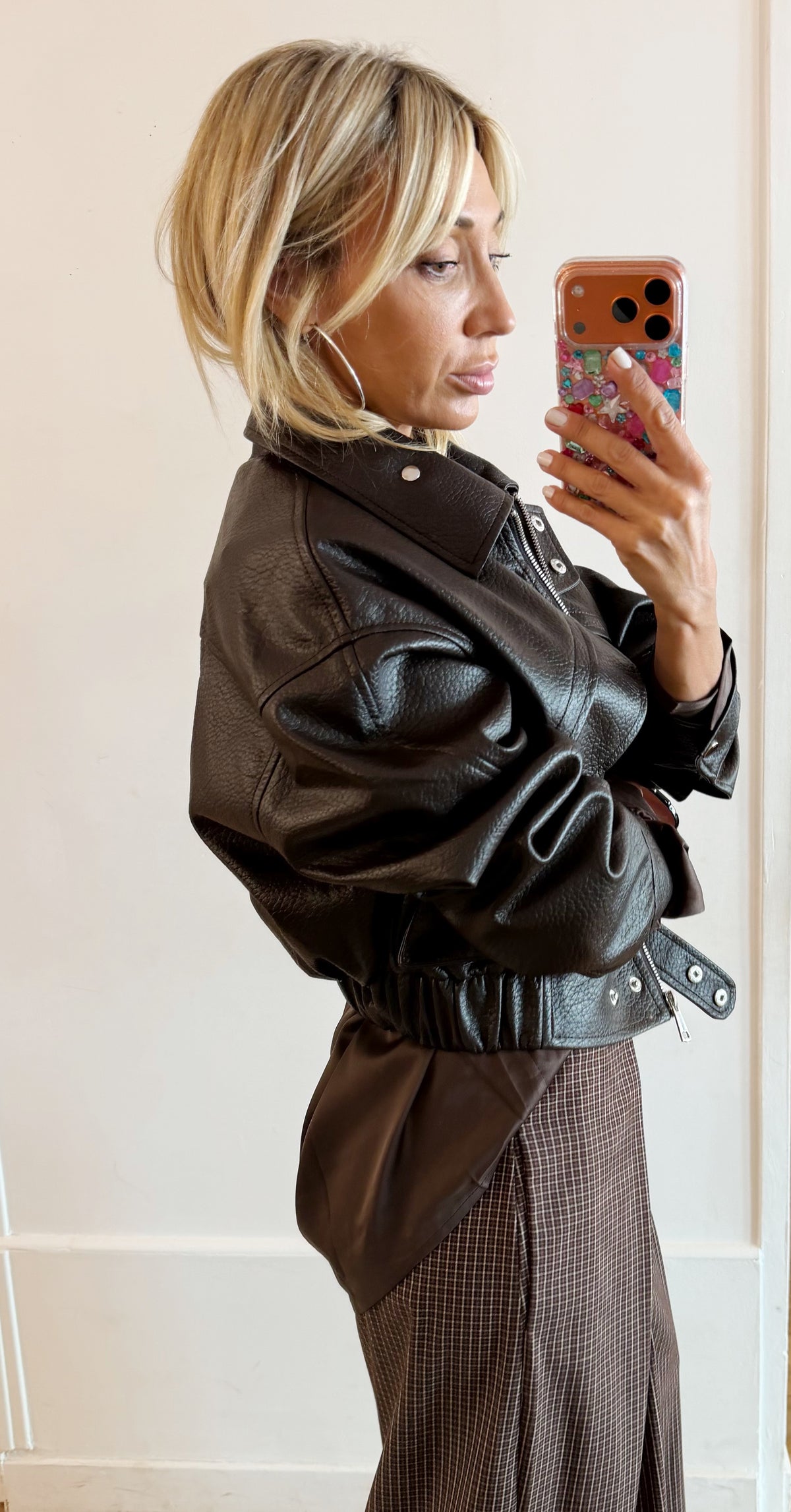VESTE Diana choco
