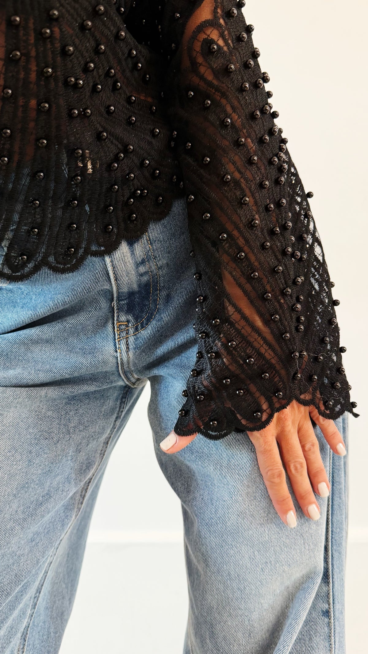 TOP Pearl black
