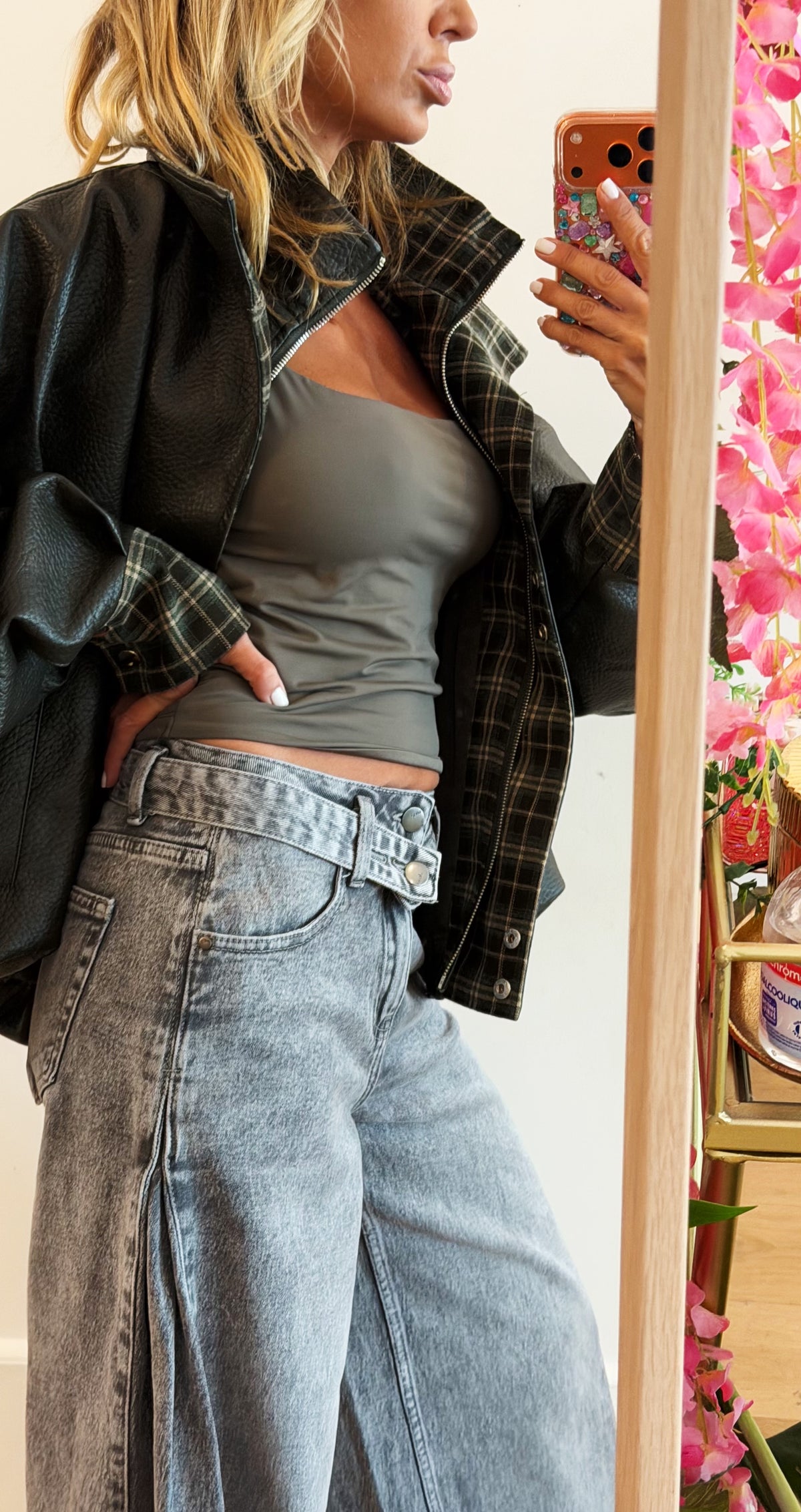 JEANS Daphné grey