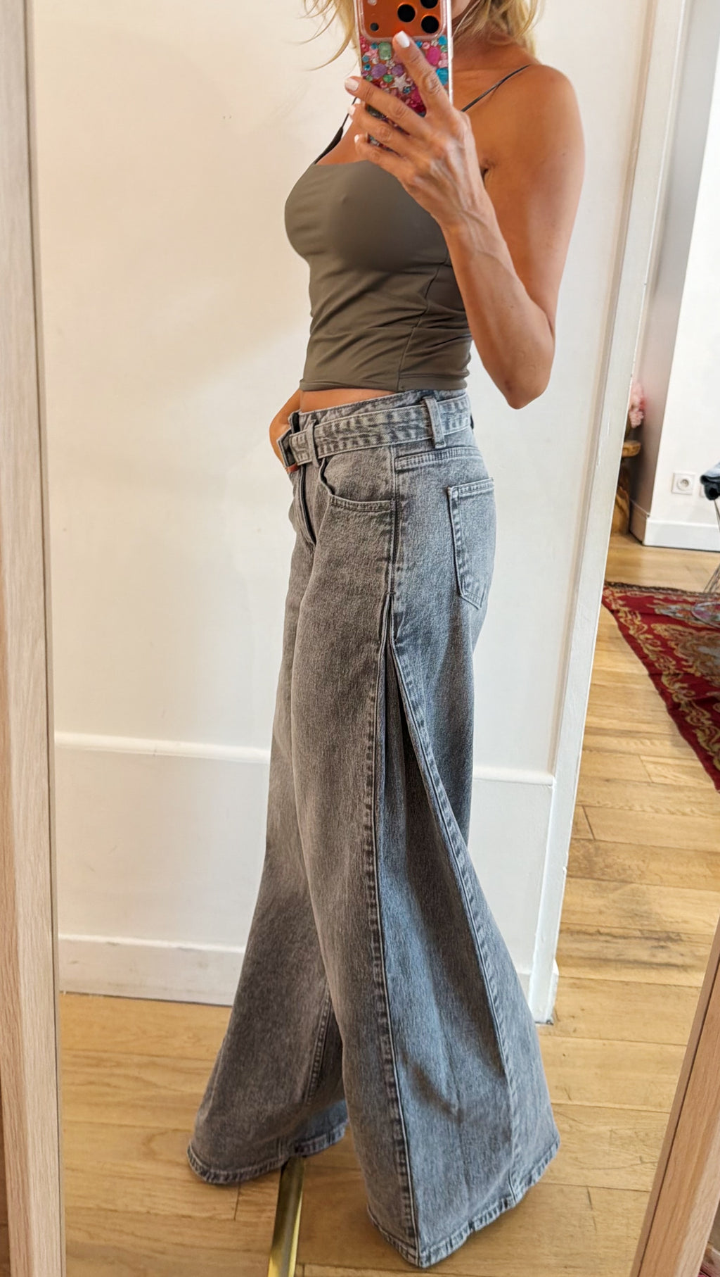 JEANS Daphné grey