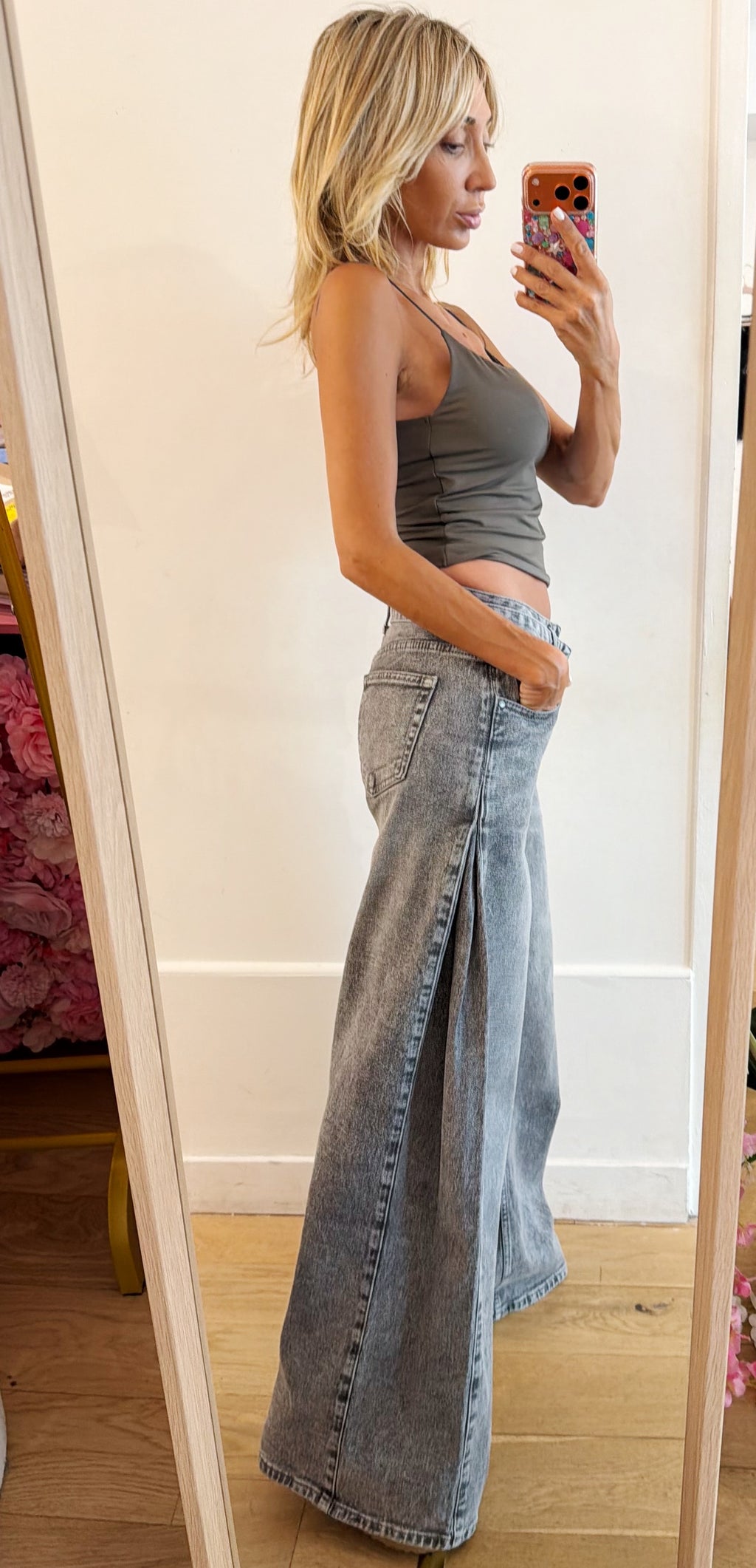 JEANS Daphné grey