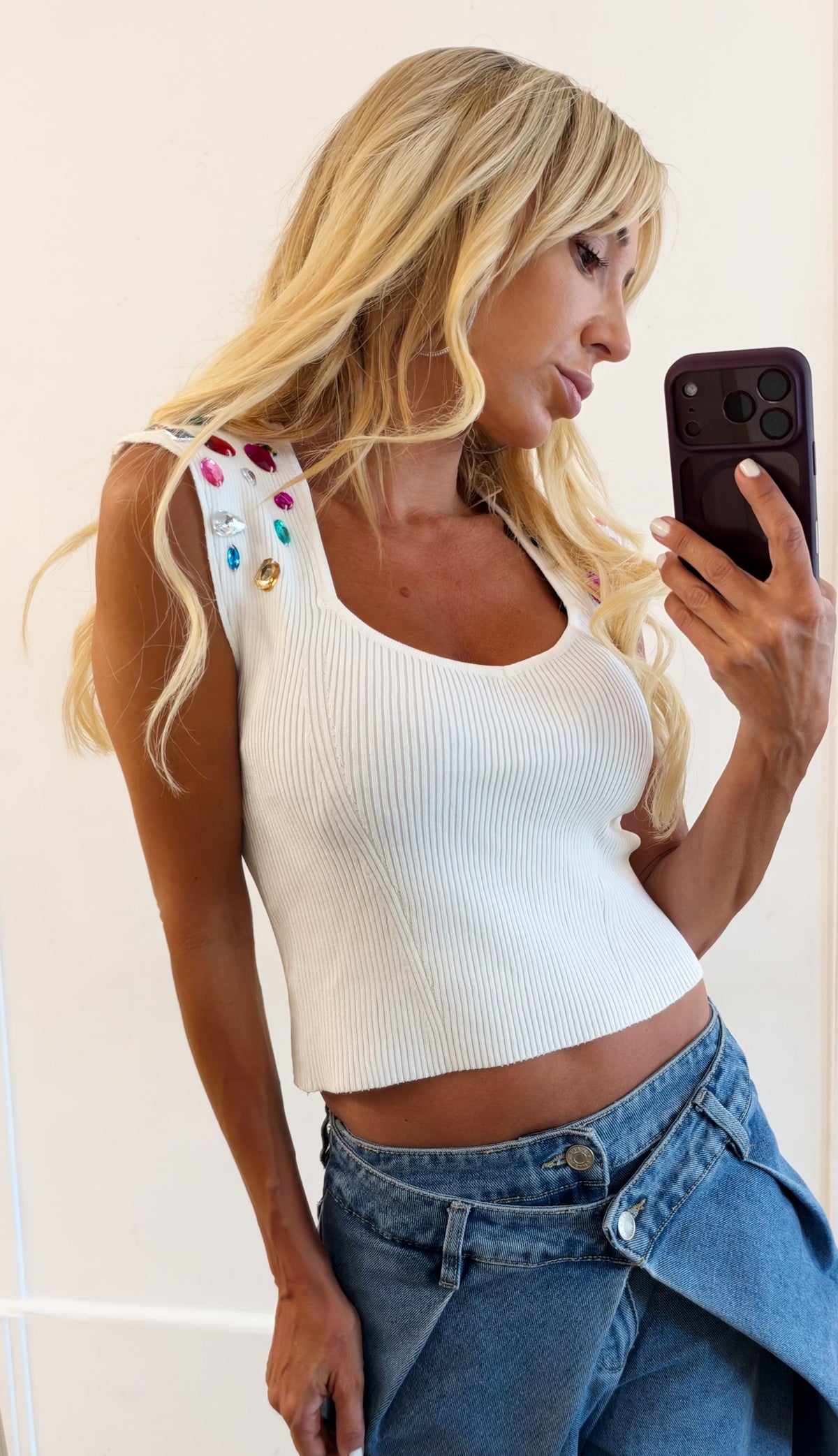 TEE SHIRT Precious white