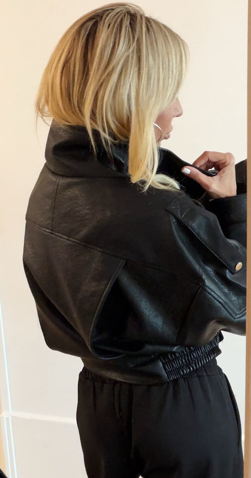 BLOUSON Army black