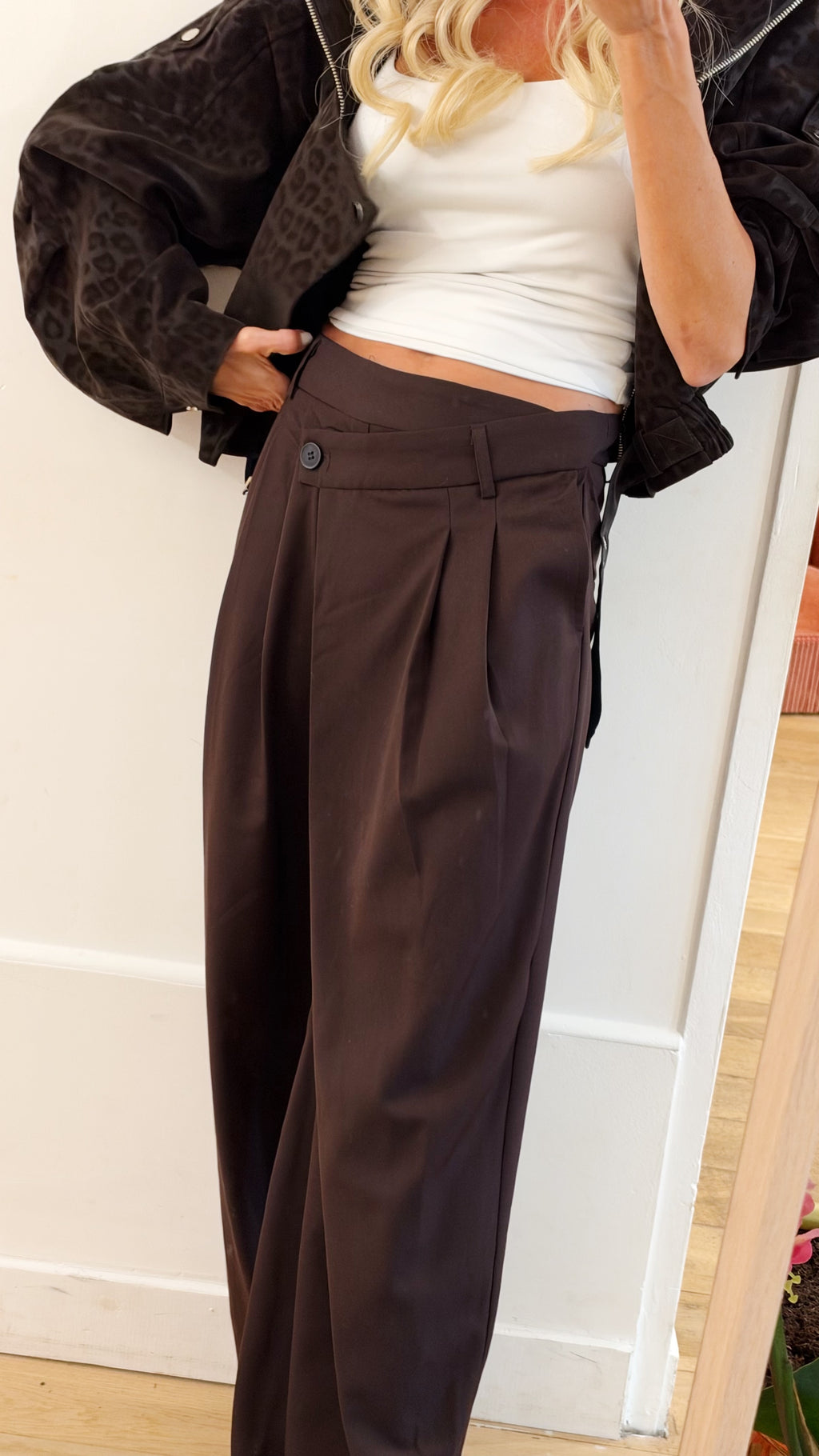 PANTALON Louise choco