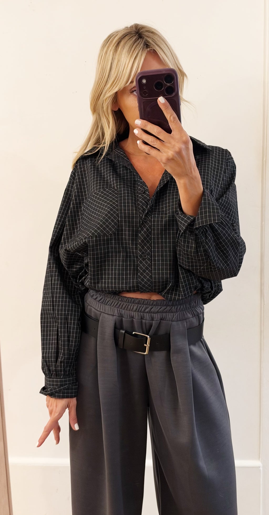 CHEMISIER Caroline black