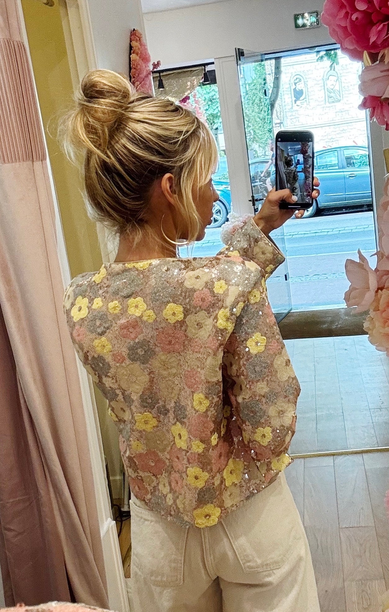 VESTE Flower Goldy