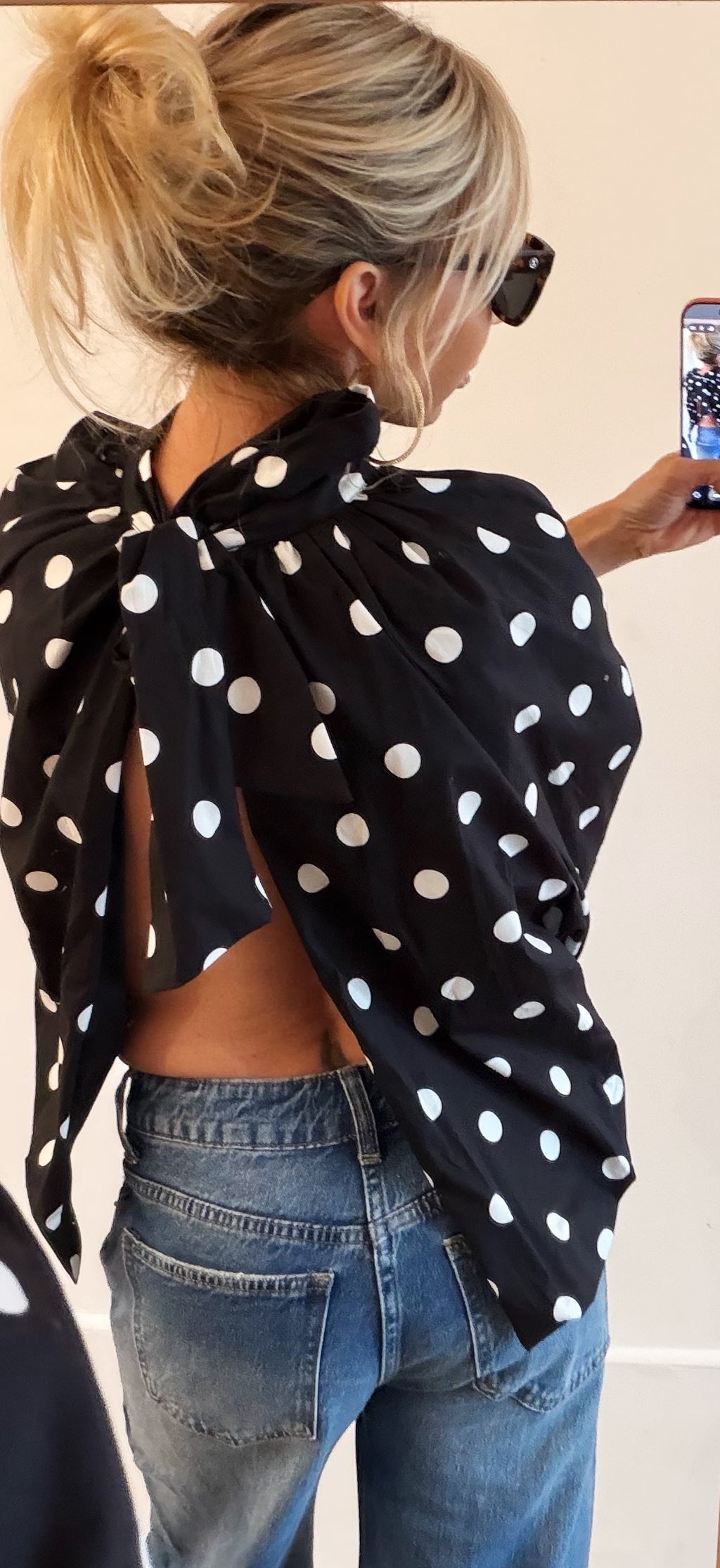 BLOUSE Betty Black