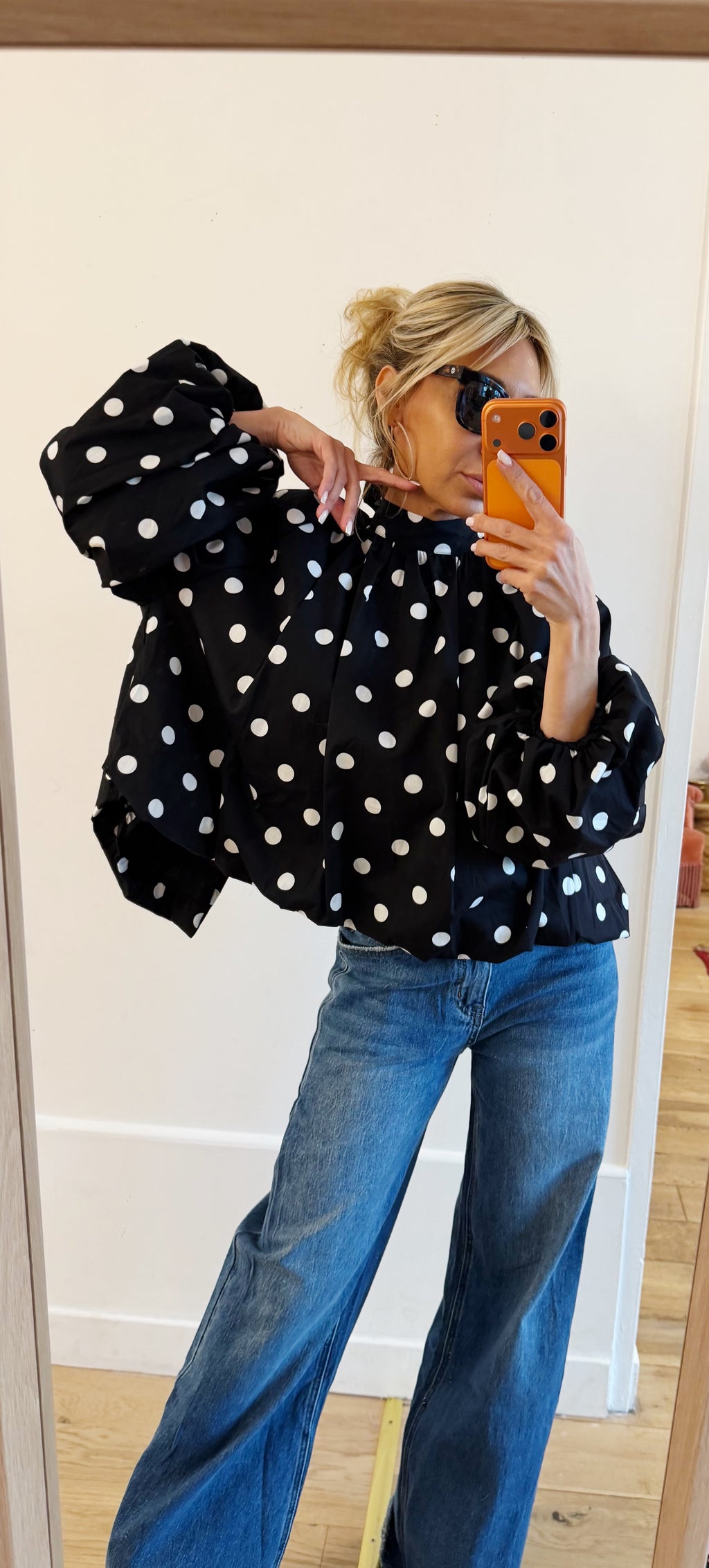 BLOUSE Betty Black