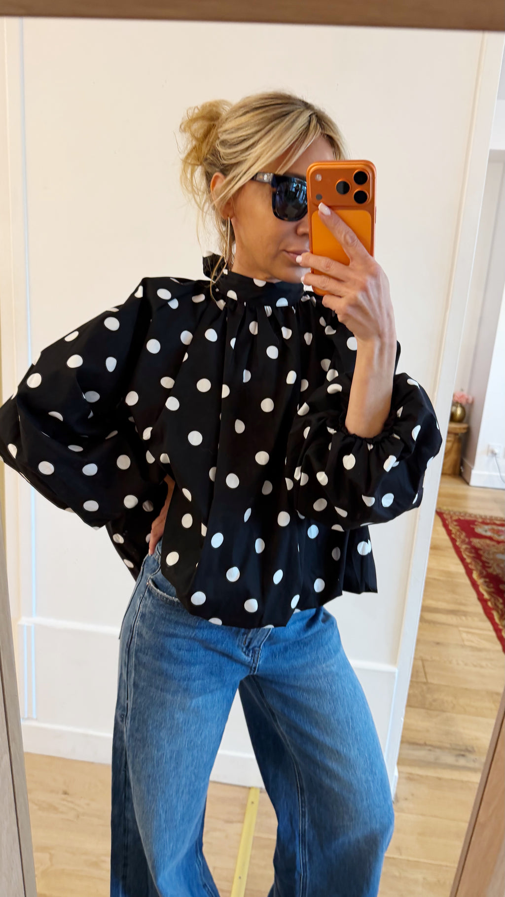 BLOUSE Betty Black