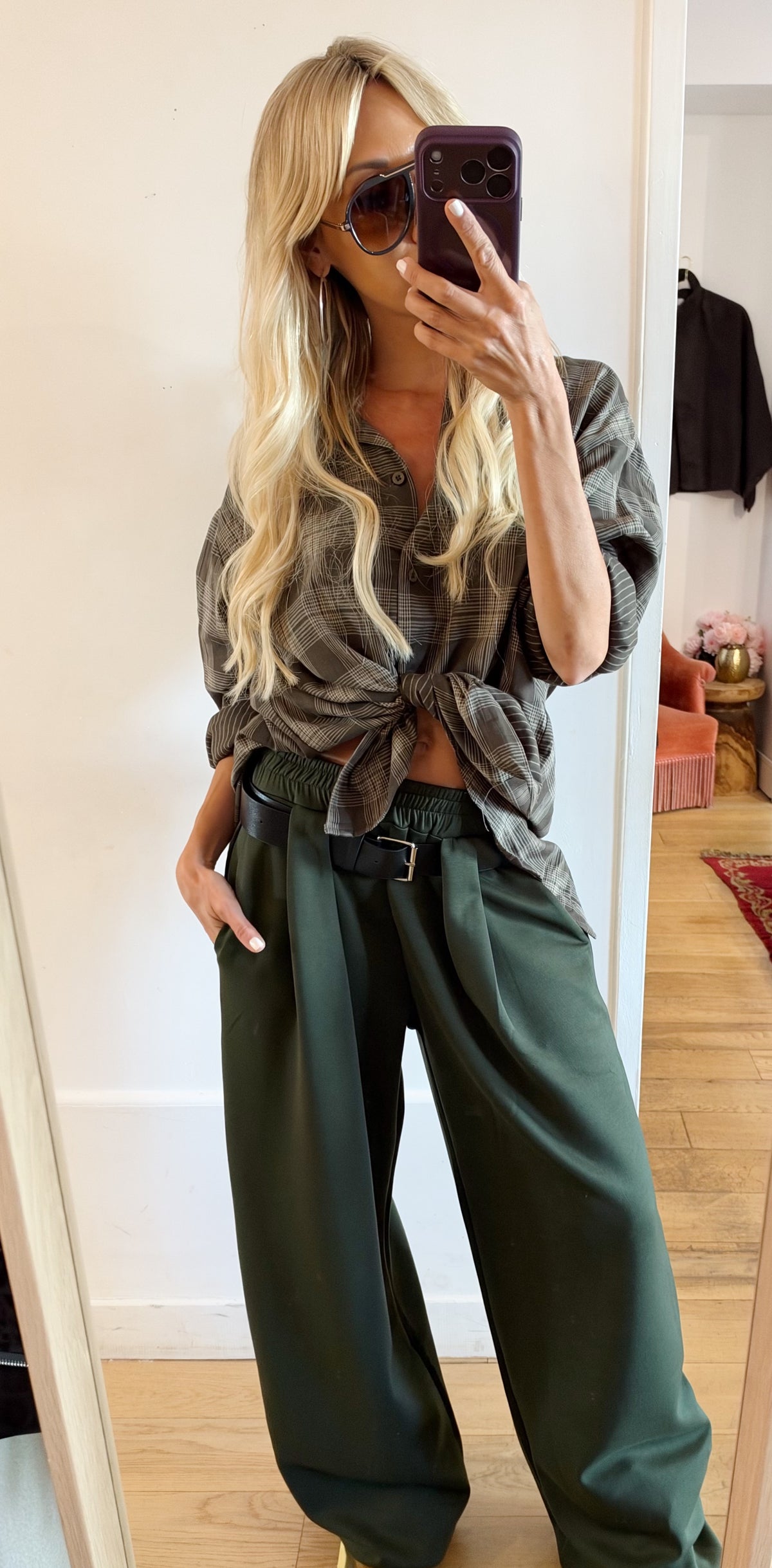 PANTALON Ophélie kaki