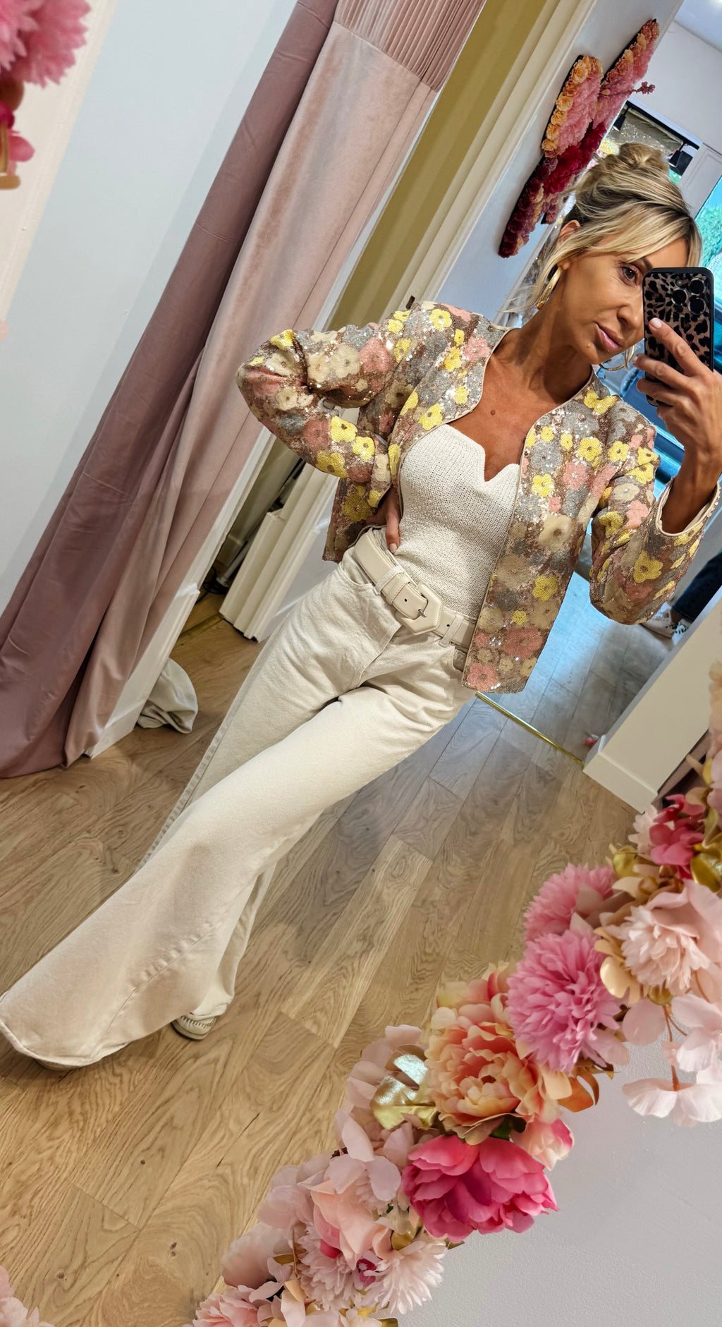 VESTE Flower Goldy