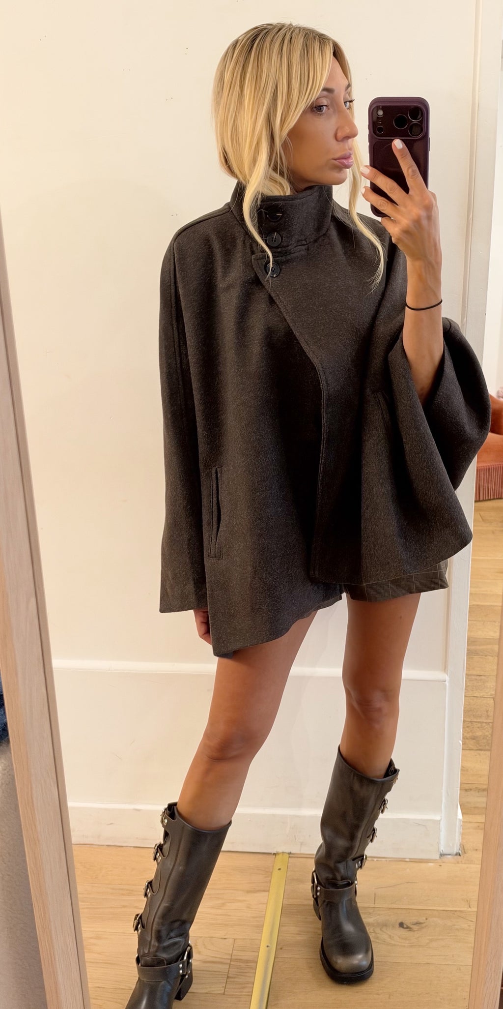 MANTEAU Noisette