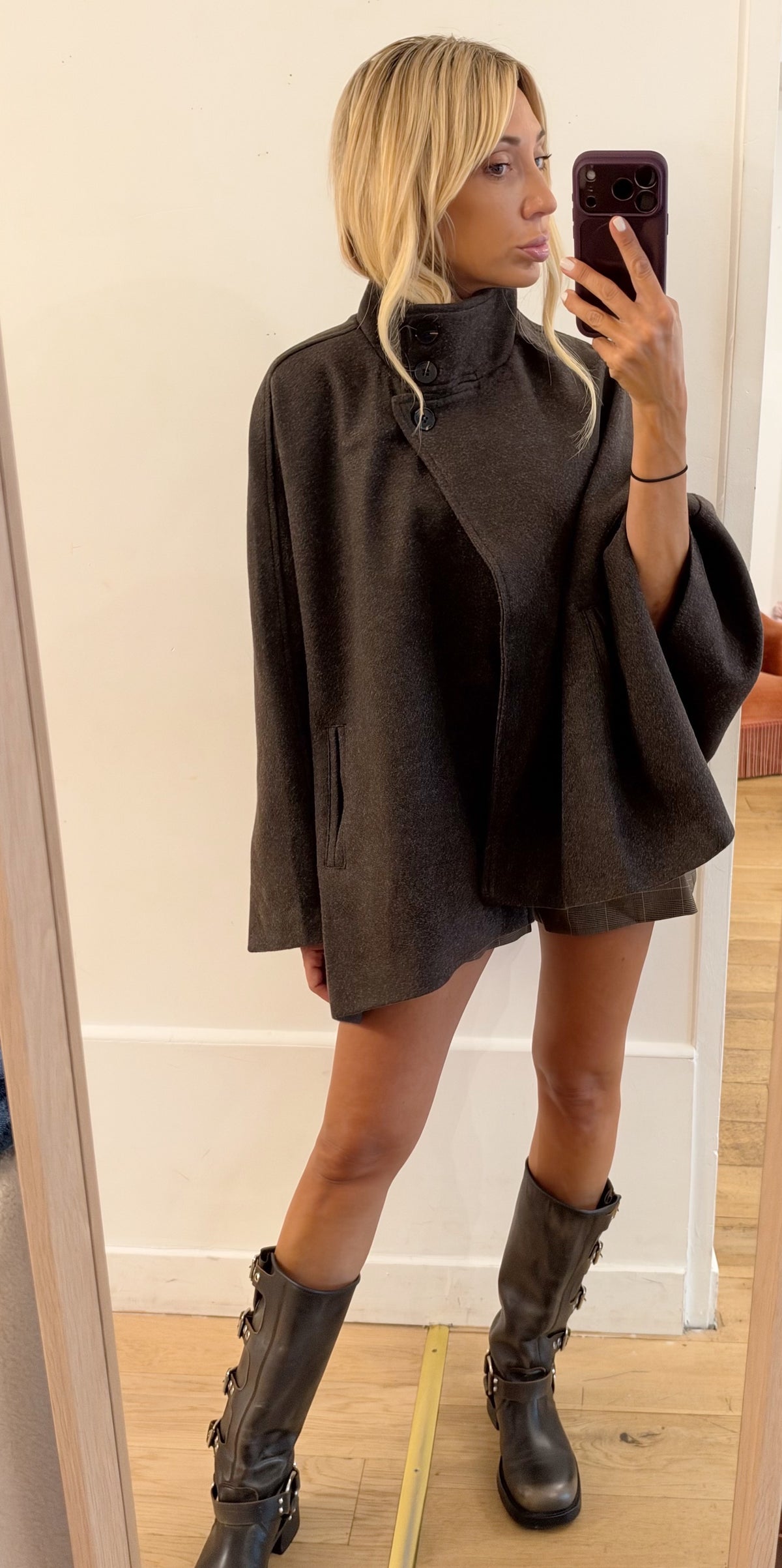MANTEAU Noisette