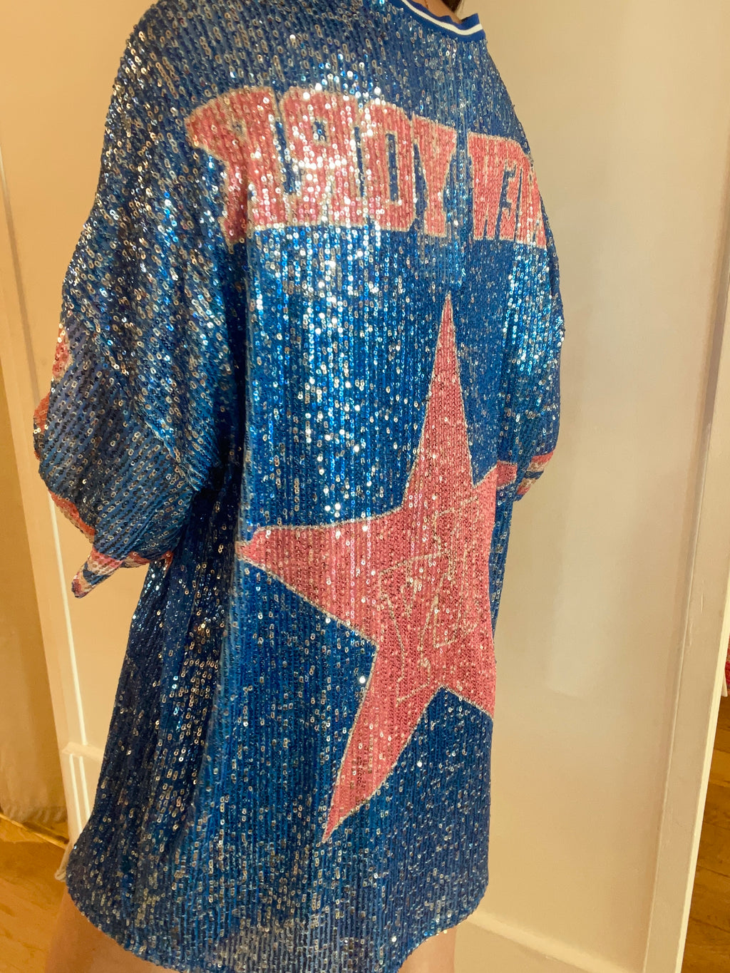 ROBE tee shirt New York bleu