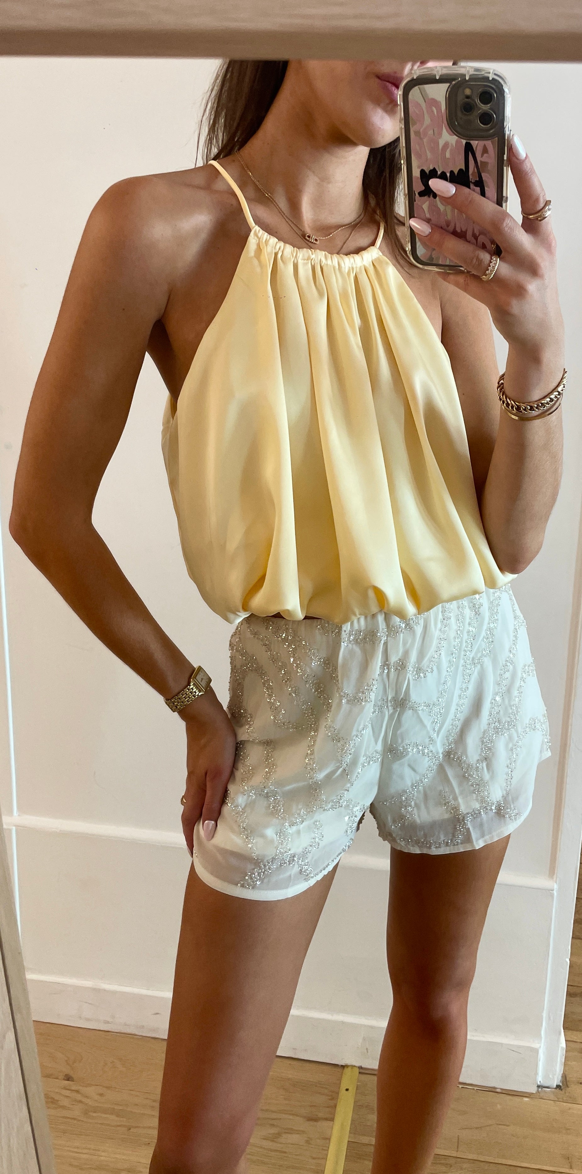 Top Joelle yellow