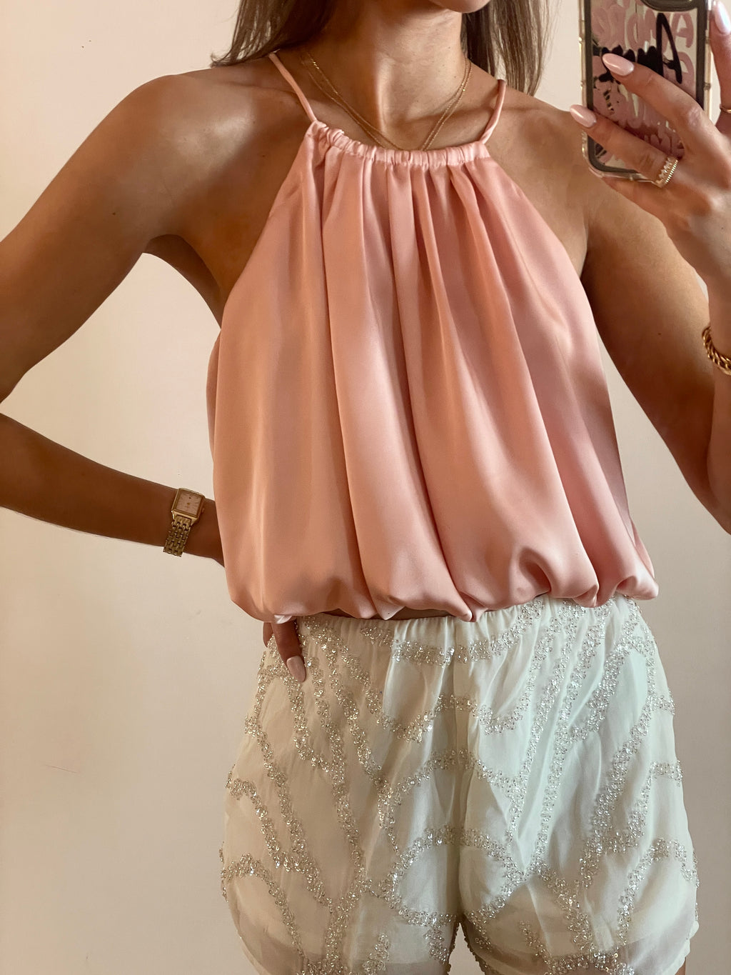 Top Joelle pink
