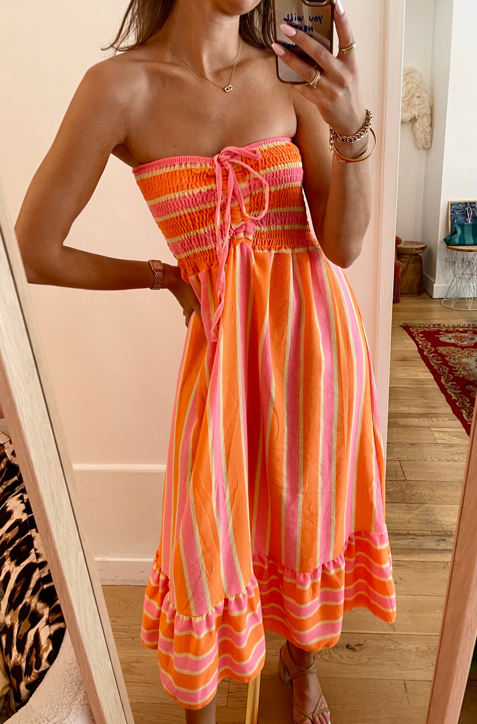 ROBE Néo pamplemousse