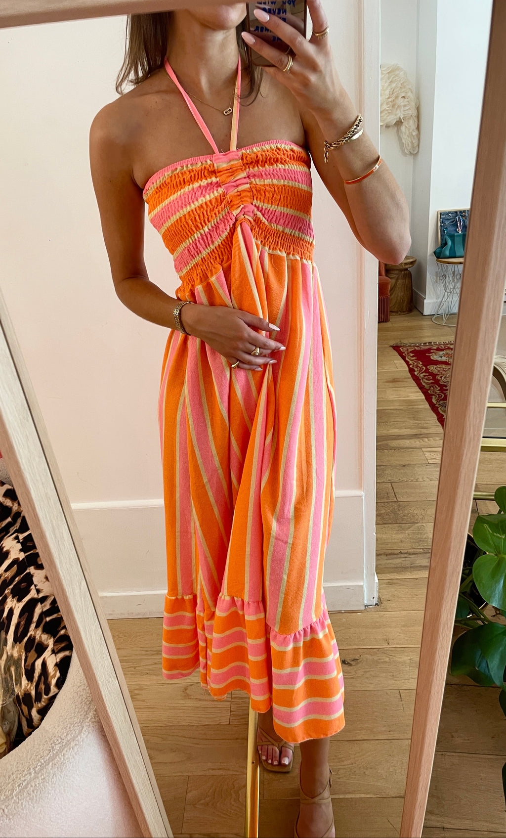 ROBE Néo pamplemousse
