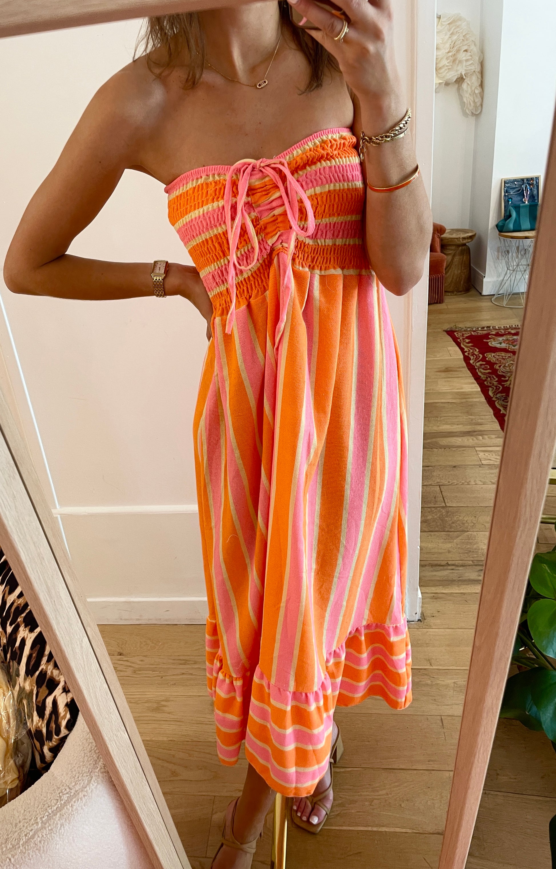 ROBE Néo pamplemousse