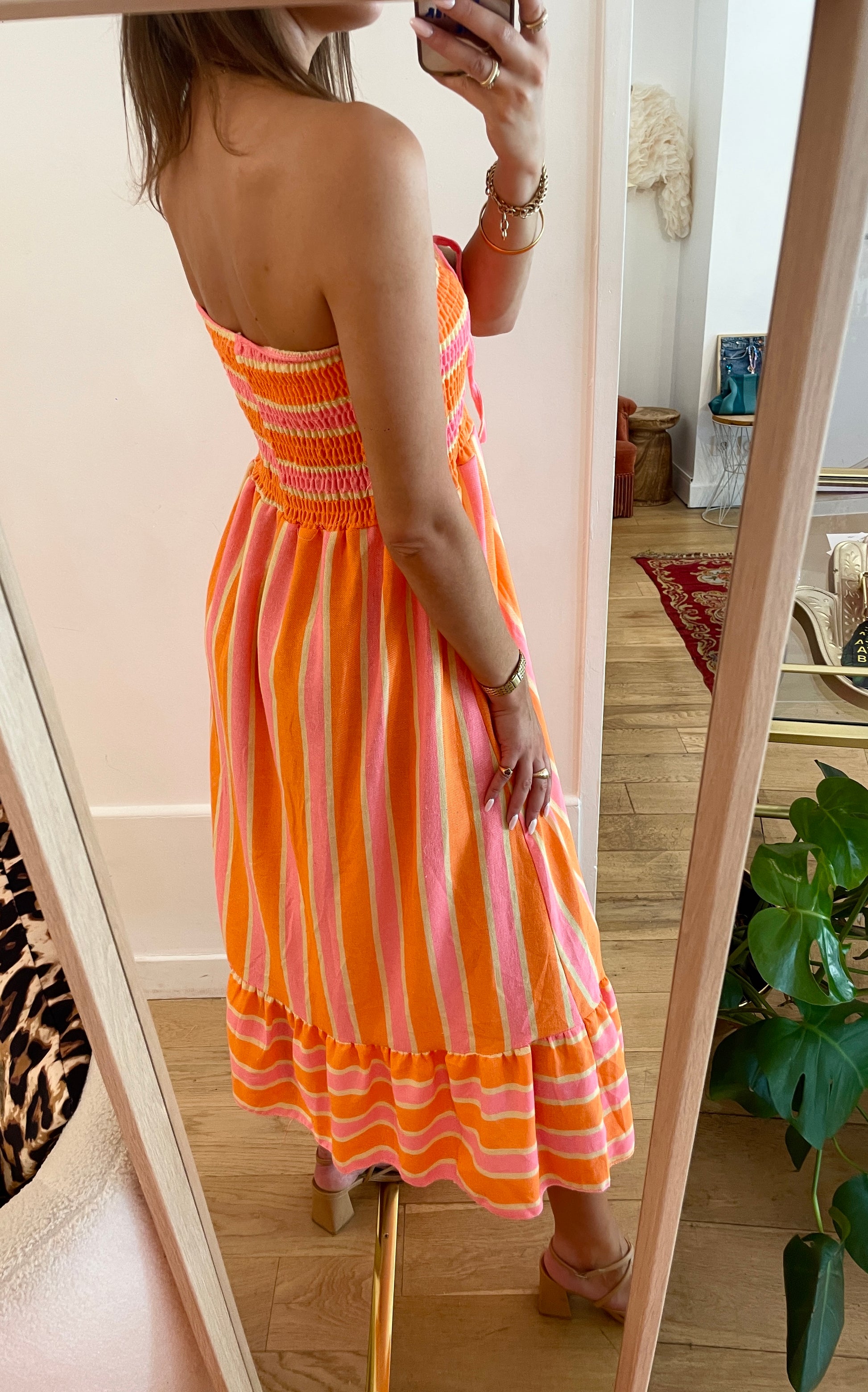 ROBE Néo pamplemousse