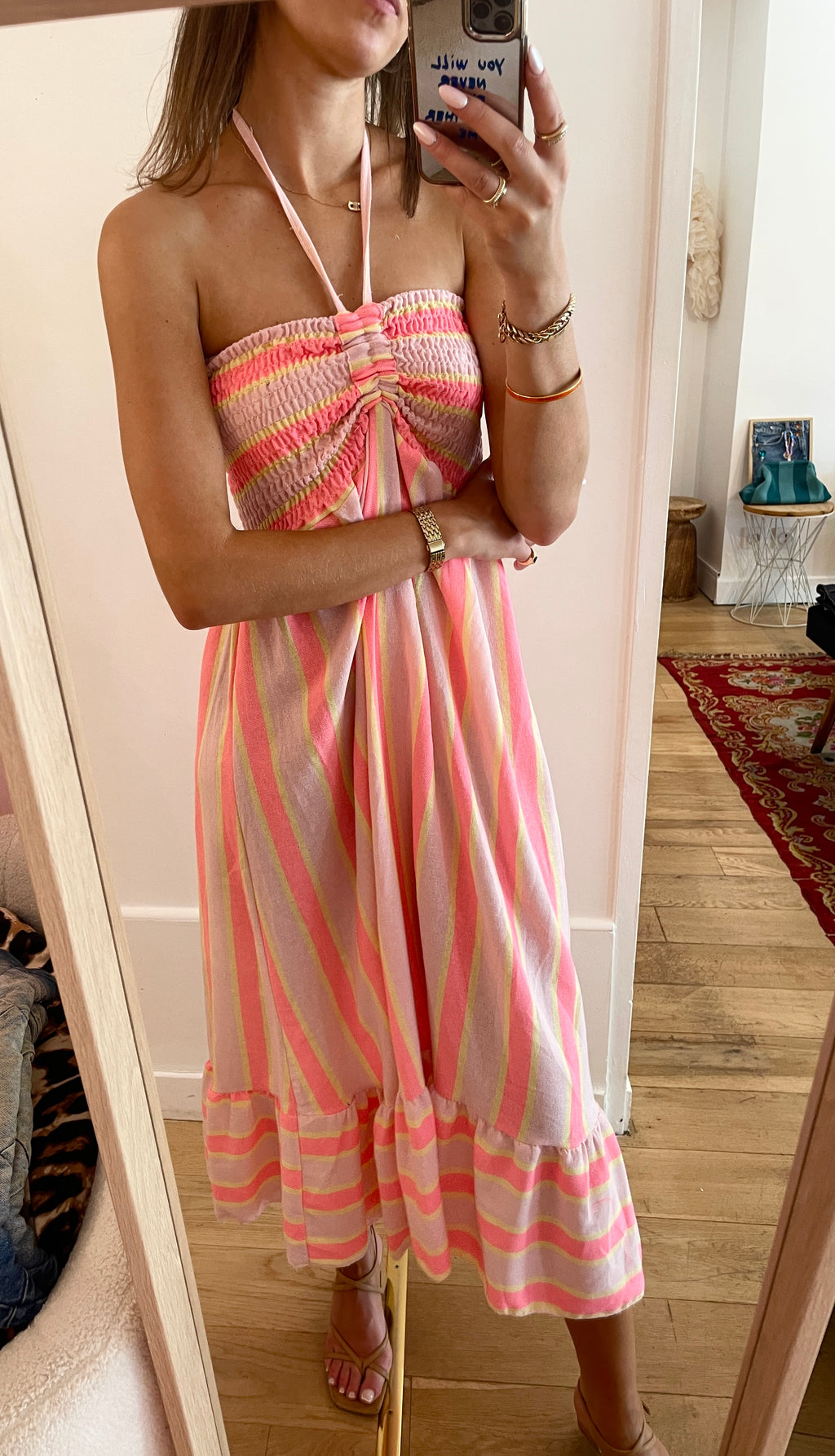 ROBE Néo saumon