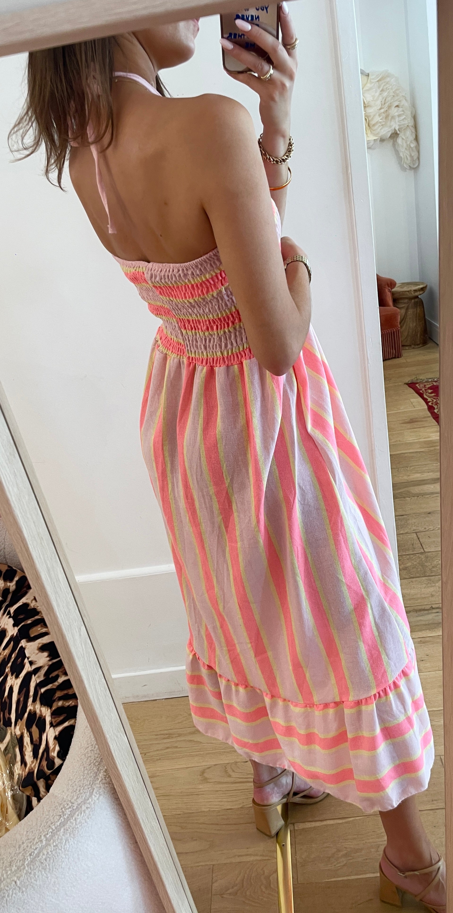 ROBE Néo saumon