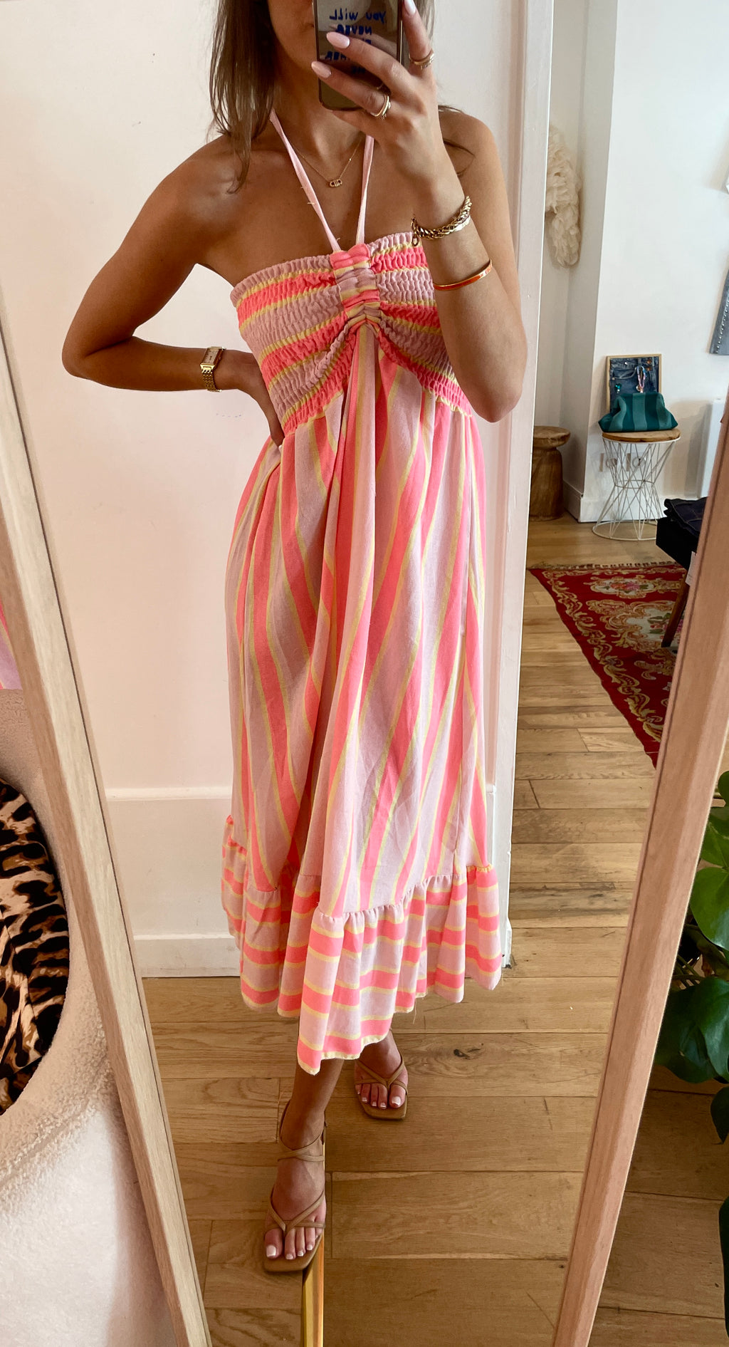 ROBE Néo saumon