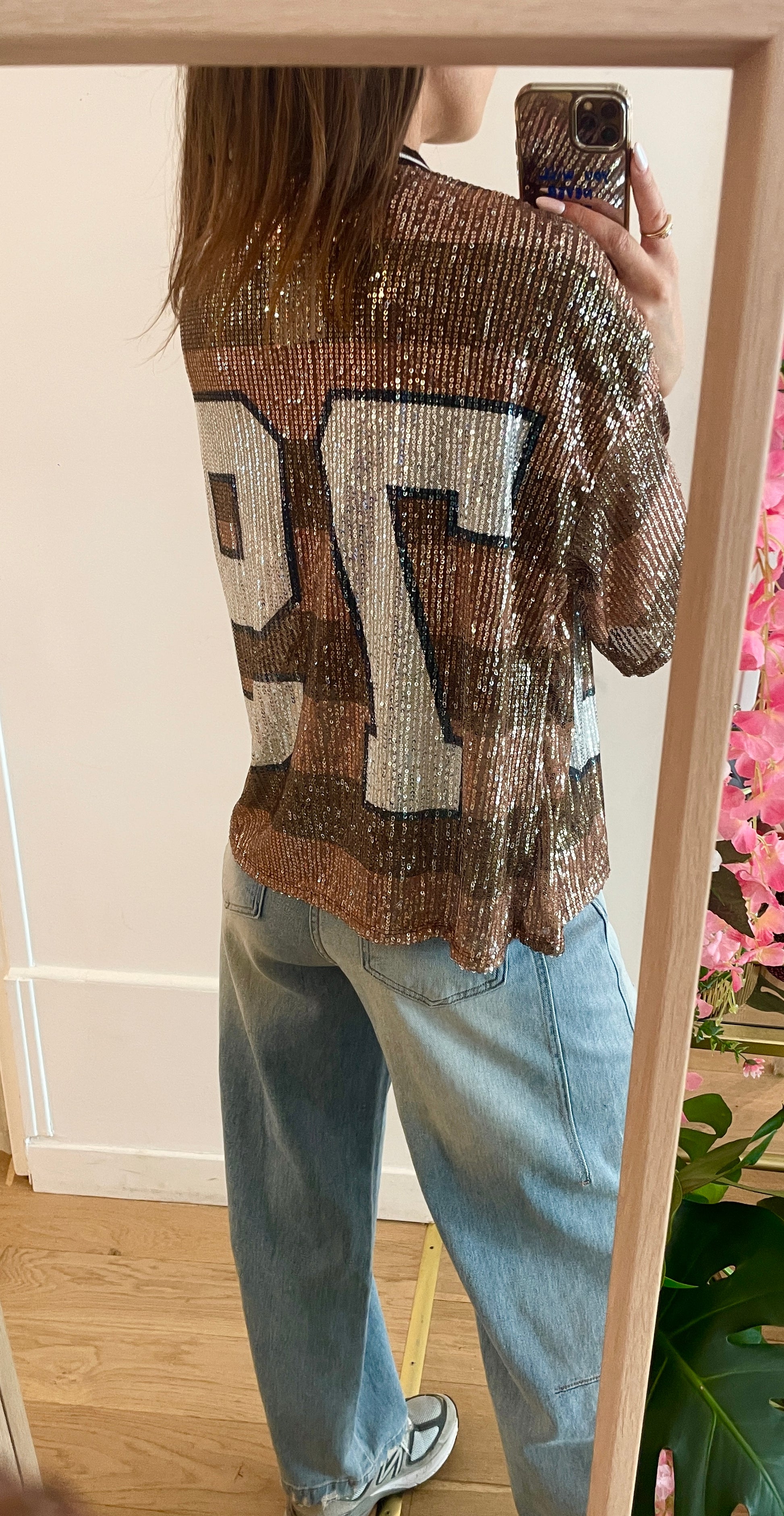 TEE SHIRT New York 79 marron