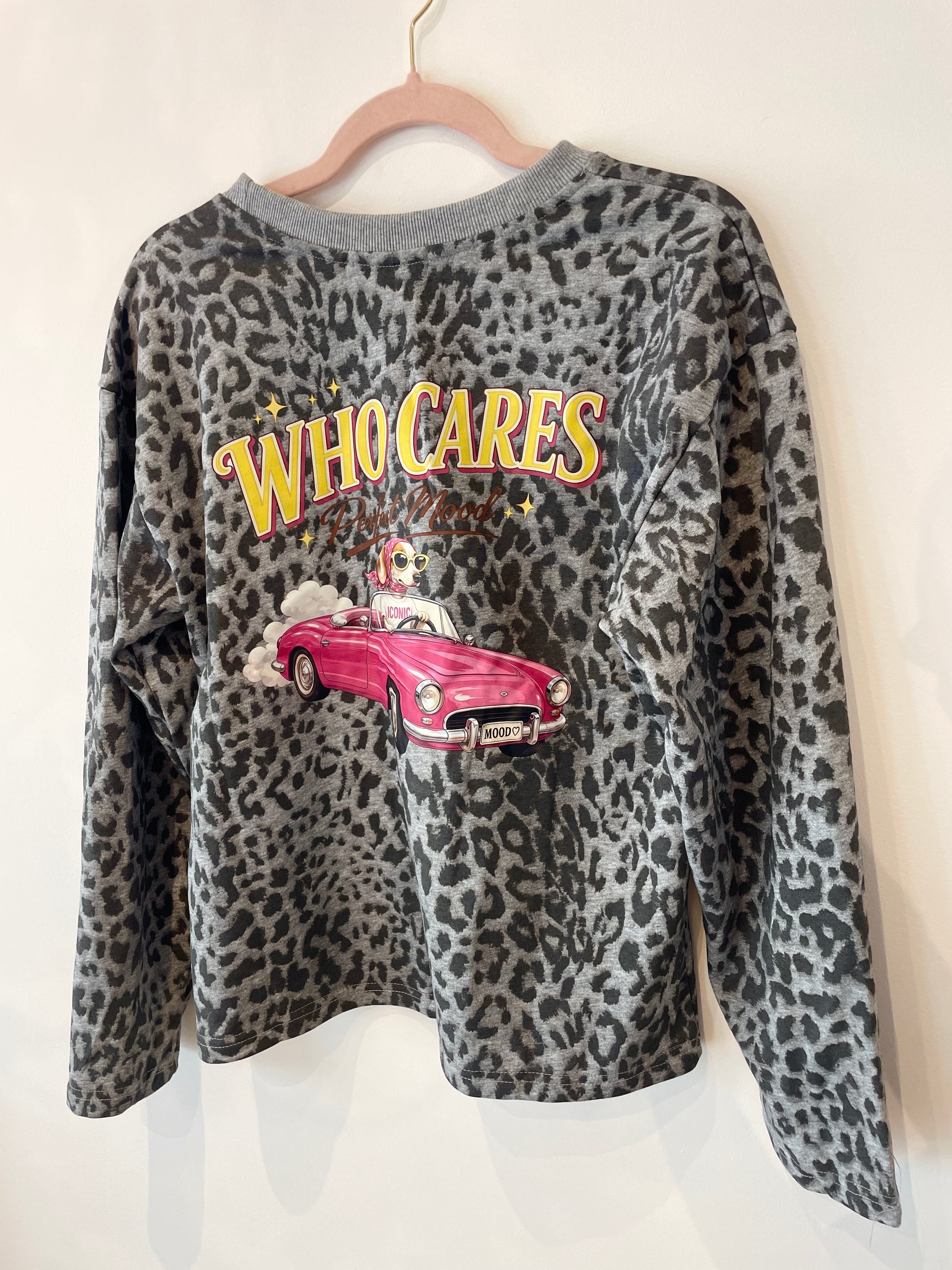 TEE SHIRT Who cares