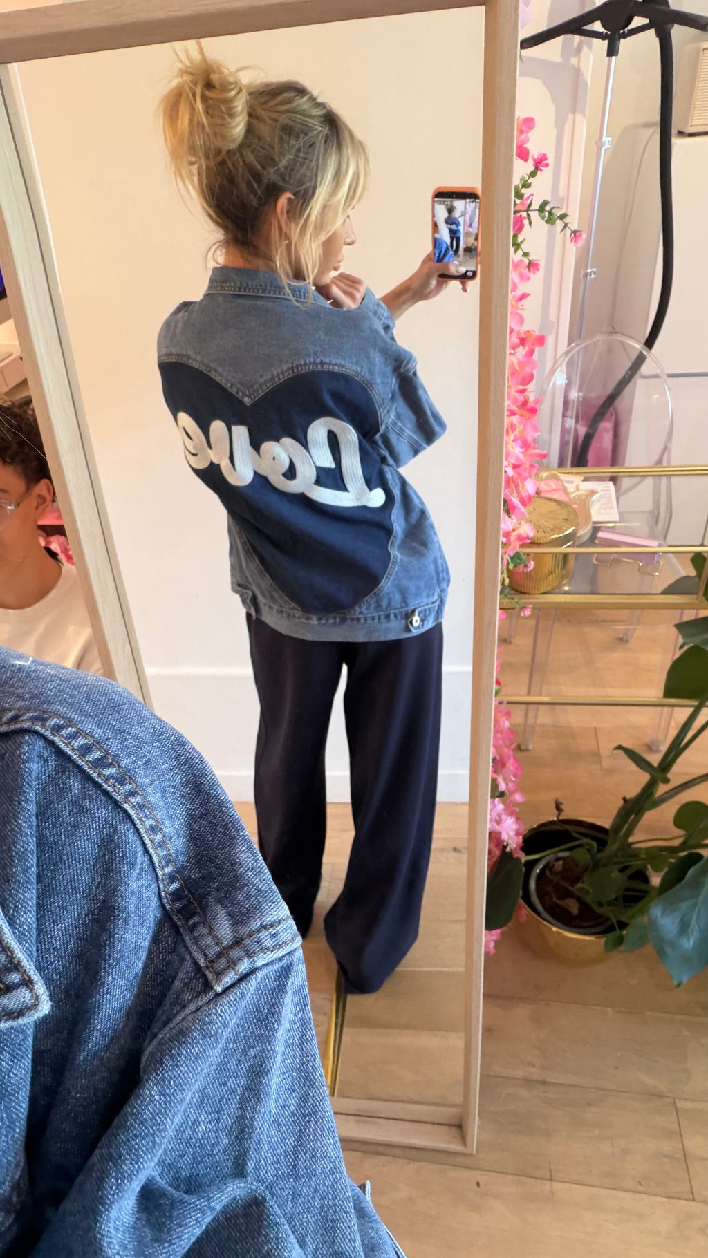 VESTE en jean Love