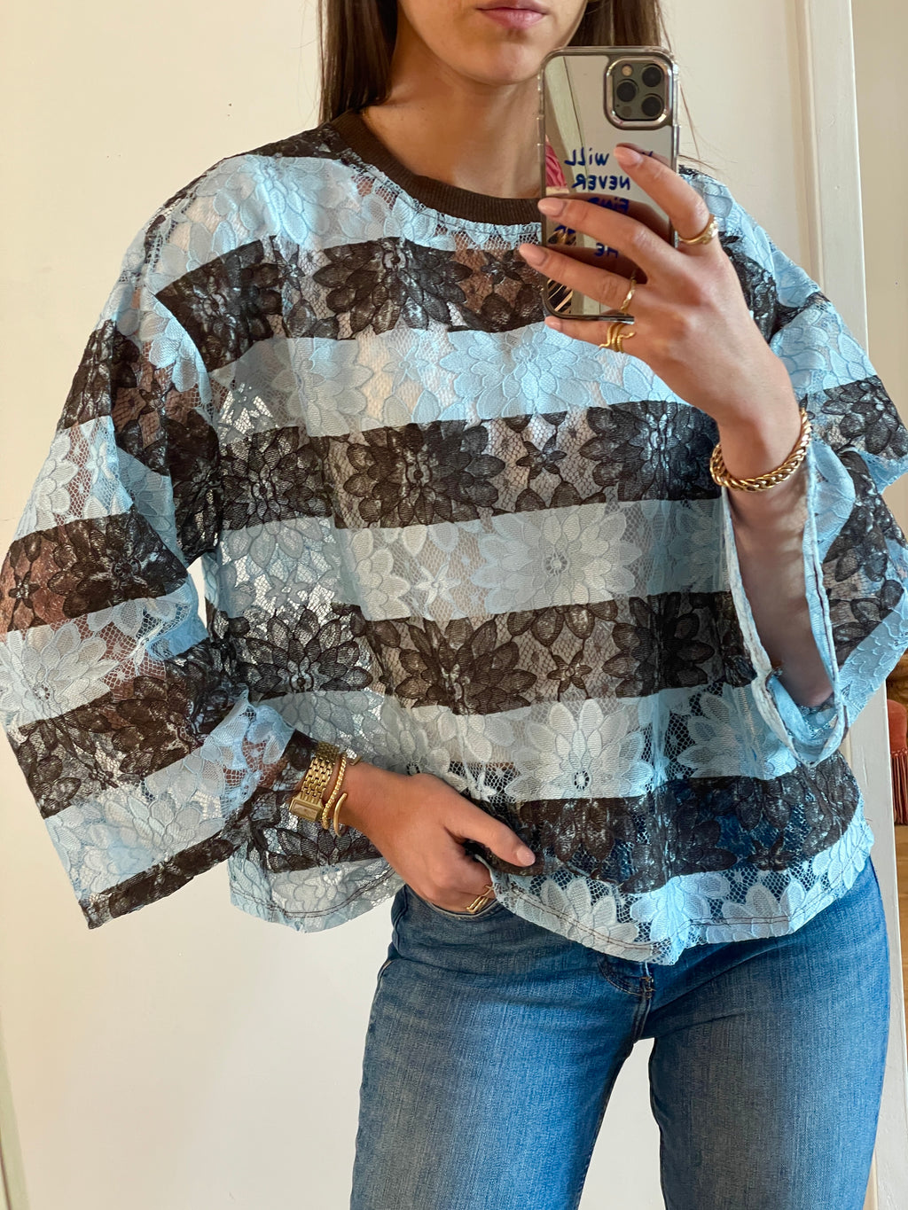 TEE SHIRT Elina Bleu
