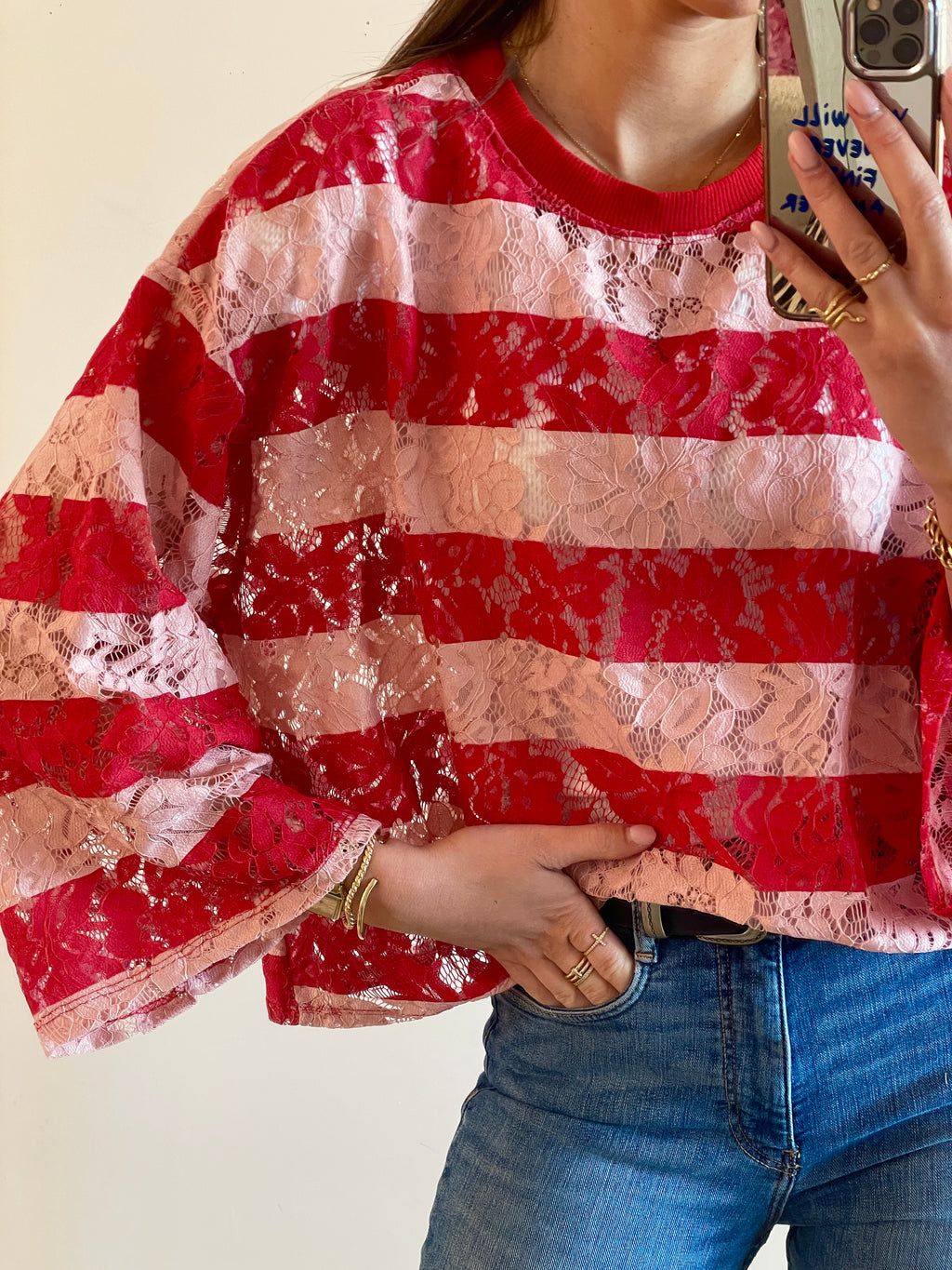 TEE SHIRT Elina Rouge