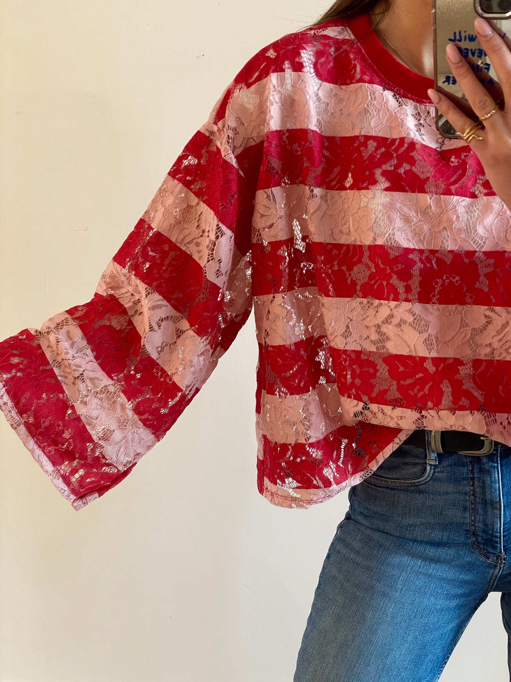 TEE SHIRT Elina Rouge