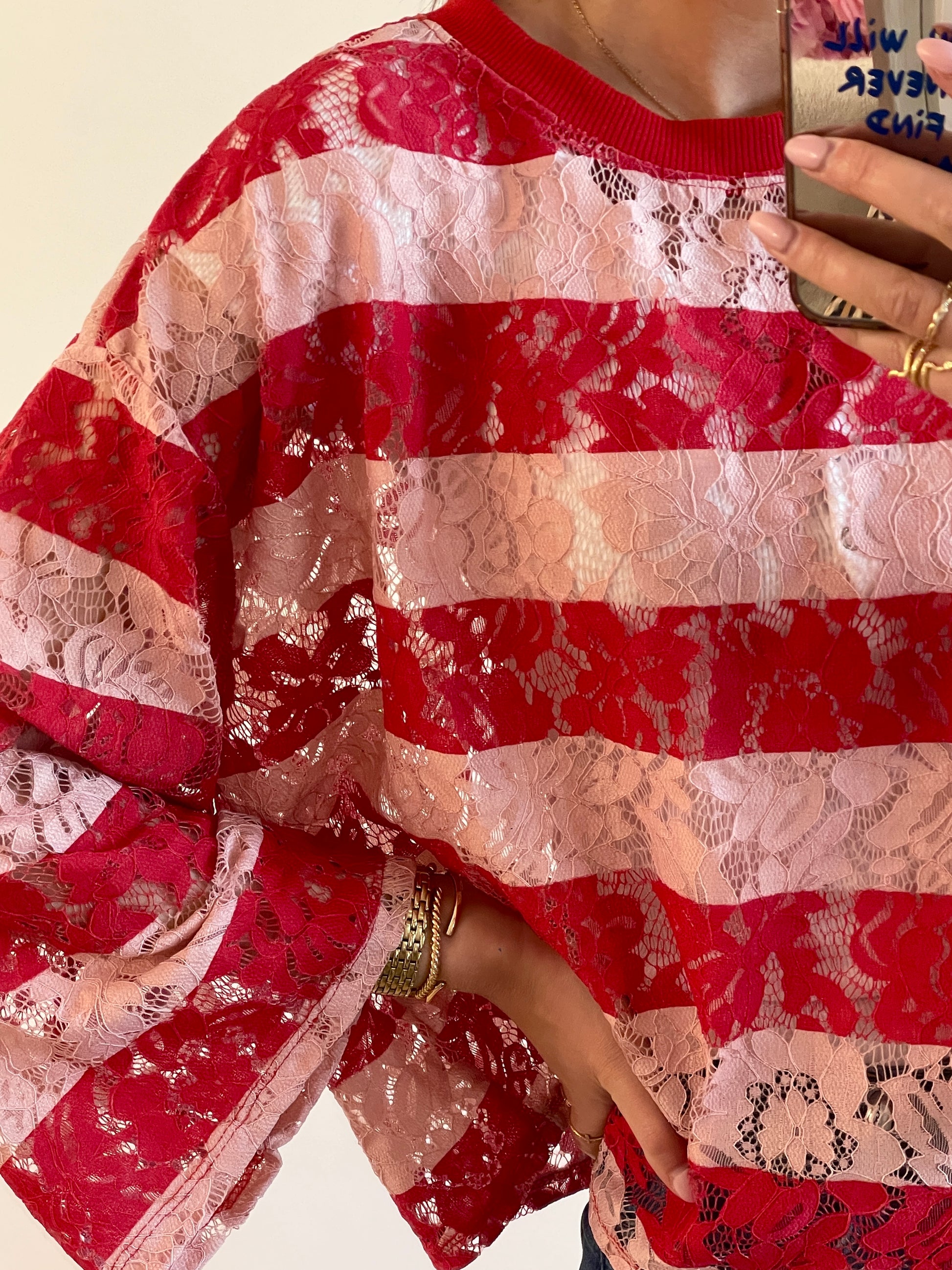 TEE SHIRT Elina Rouge