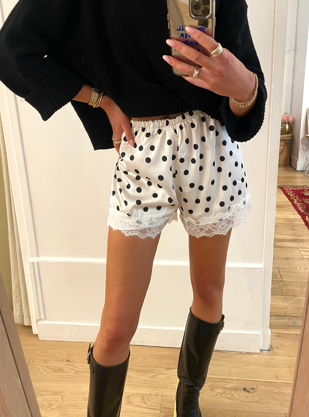 SHORT Sienna à pois