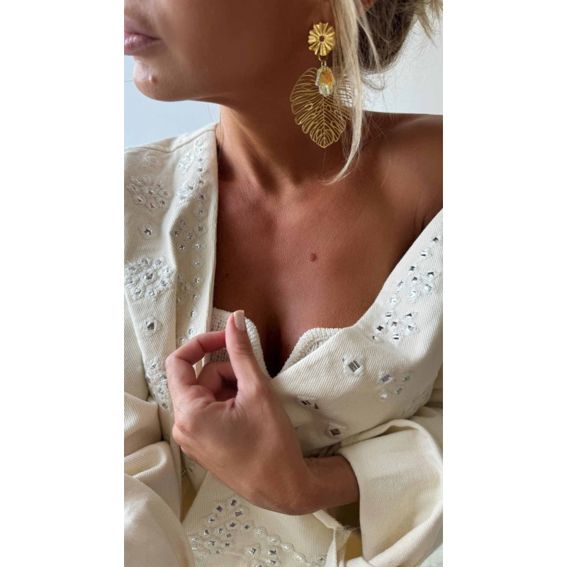 BOUCLES D'OREILLES  Natural