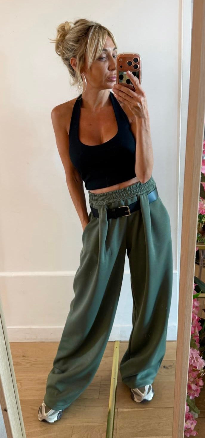 PANTALON Ophélie kaki